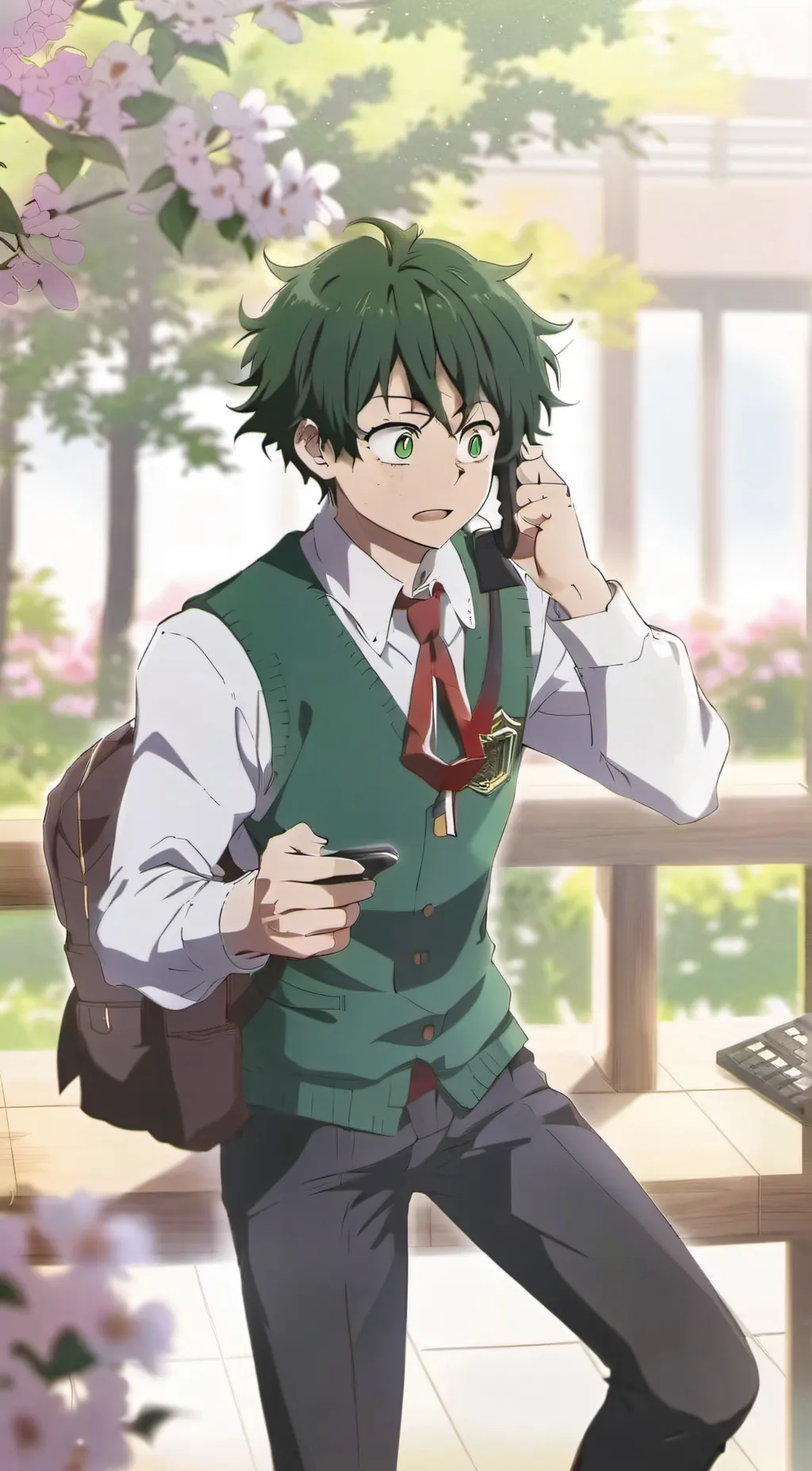 ai character: MHA GC background