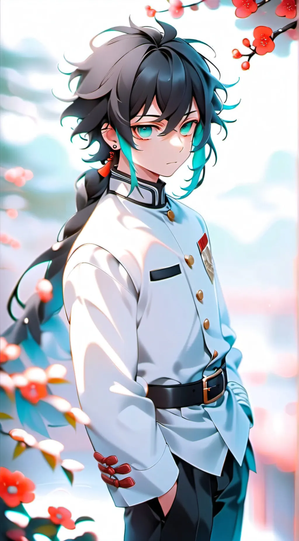 ai character: Muichiro Brother background