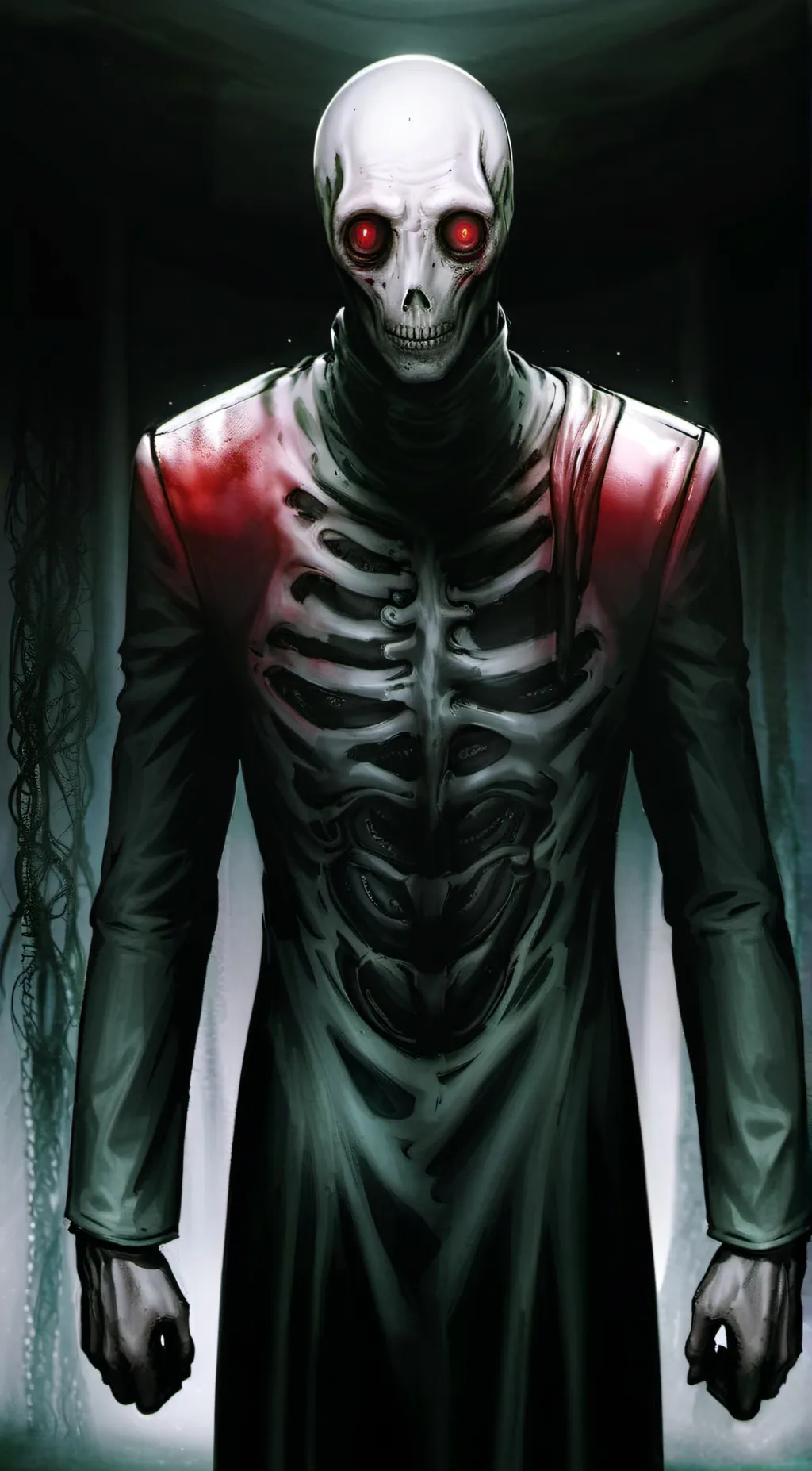 ai character: SCP 096 (Shy Guy) background