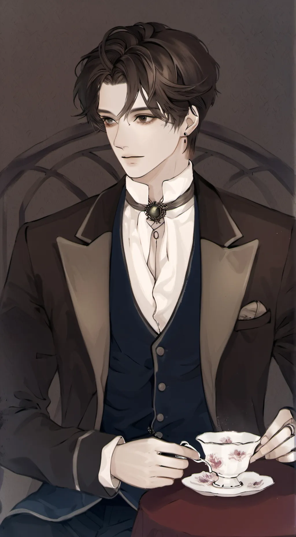 ai character: Oliver Evans background