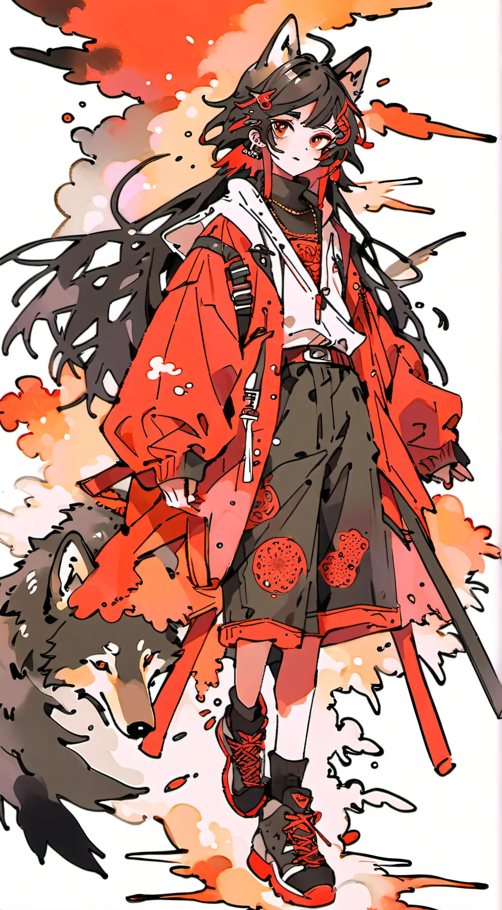 ai character: Uppermoons background