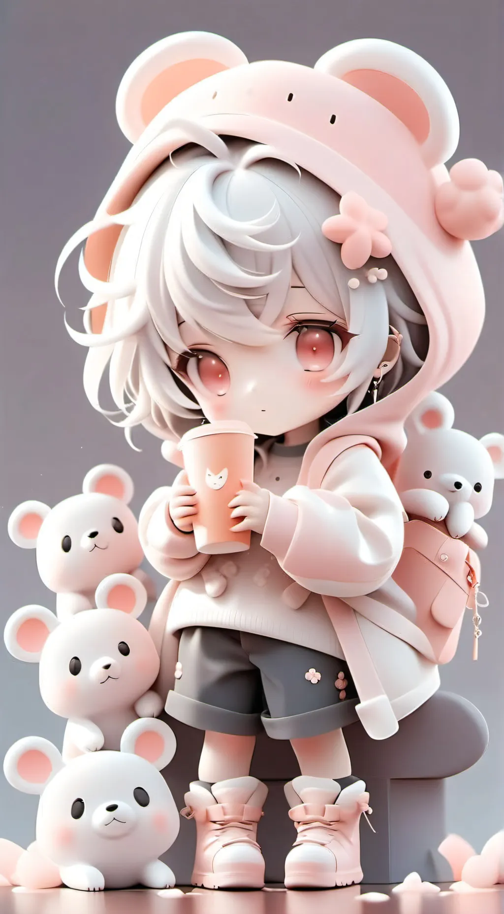 ai character: babies background