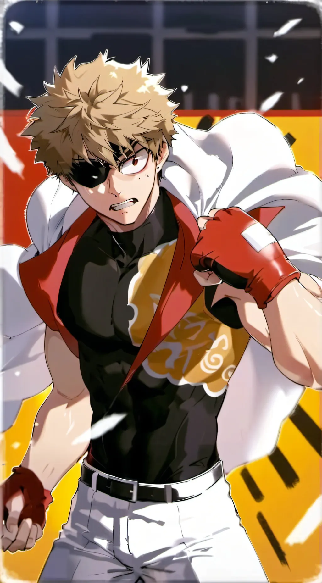 ai character: Mha background