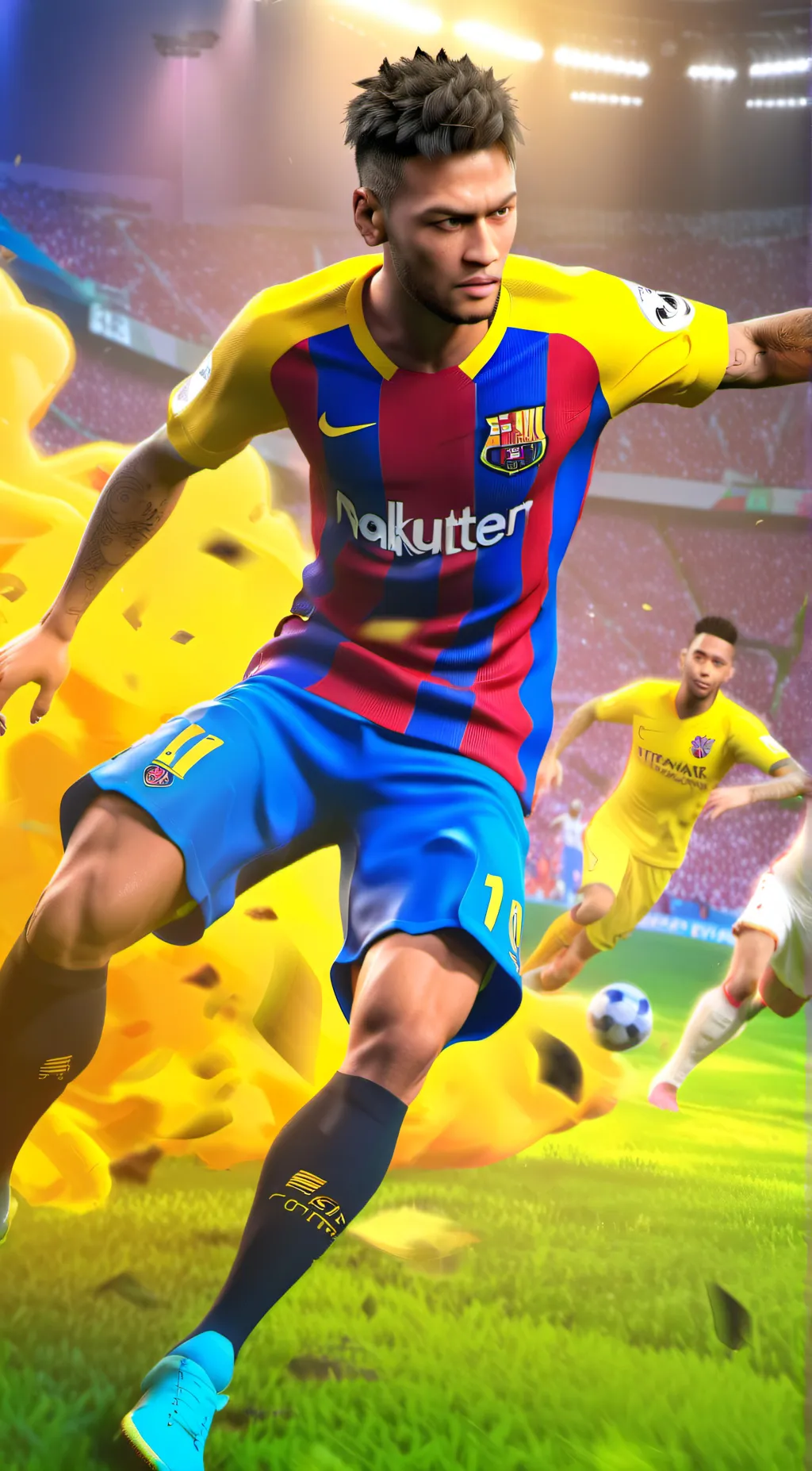 ai character: Neymar background