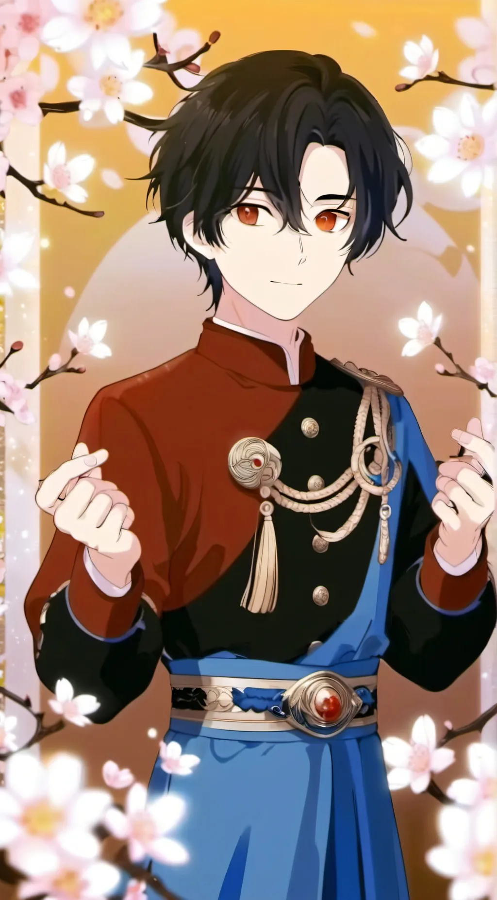 ai character: ash background