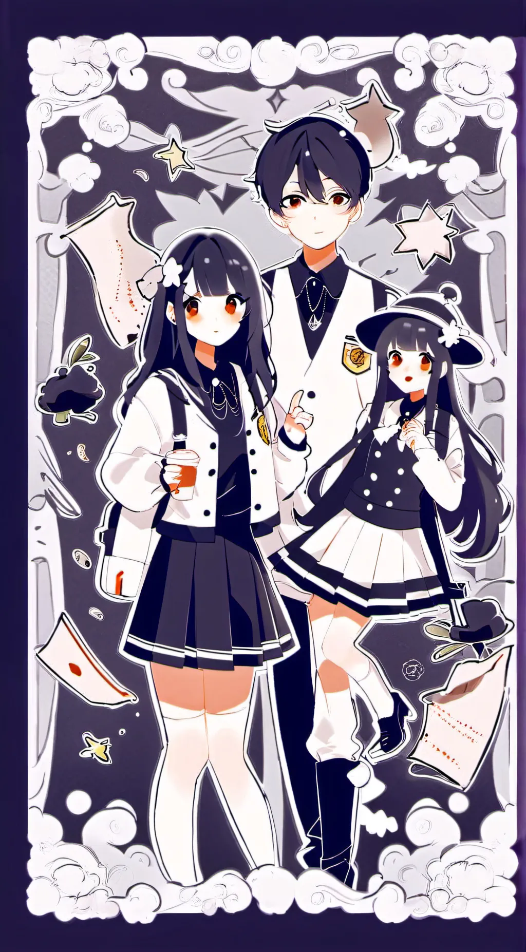 ai character: MHA! Again… background