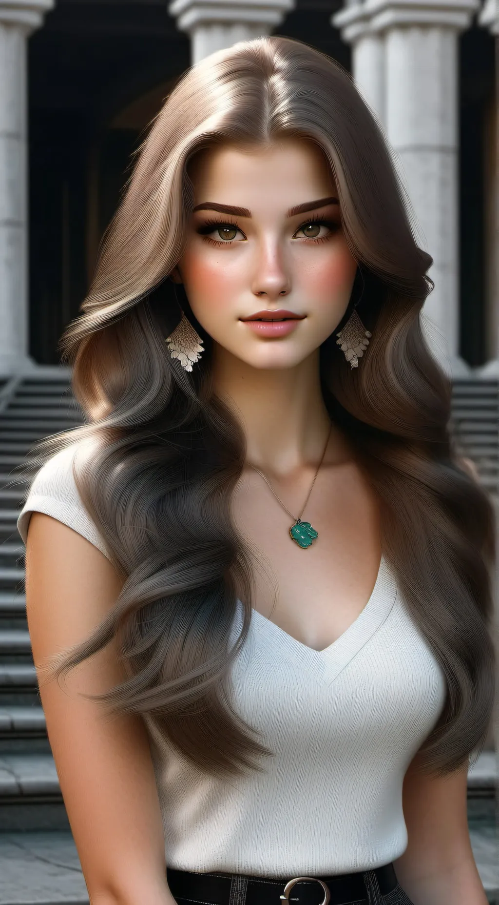 ai character: Brooke Mackena background