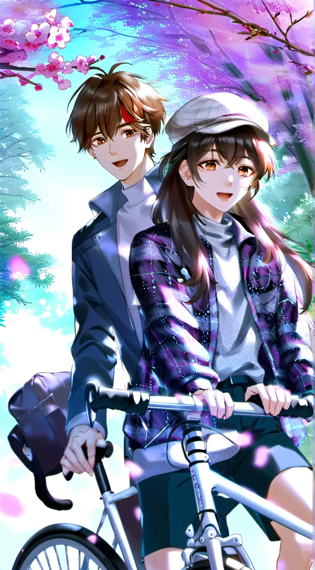 ai character: Rui & Clarice(bff) background