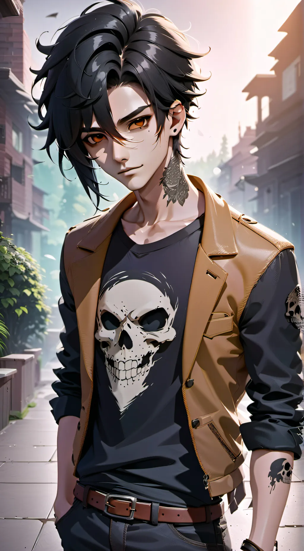 ai character: Nico background