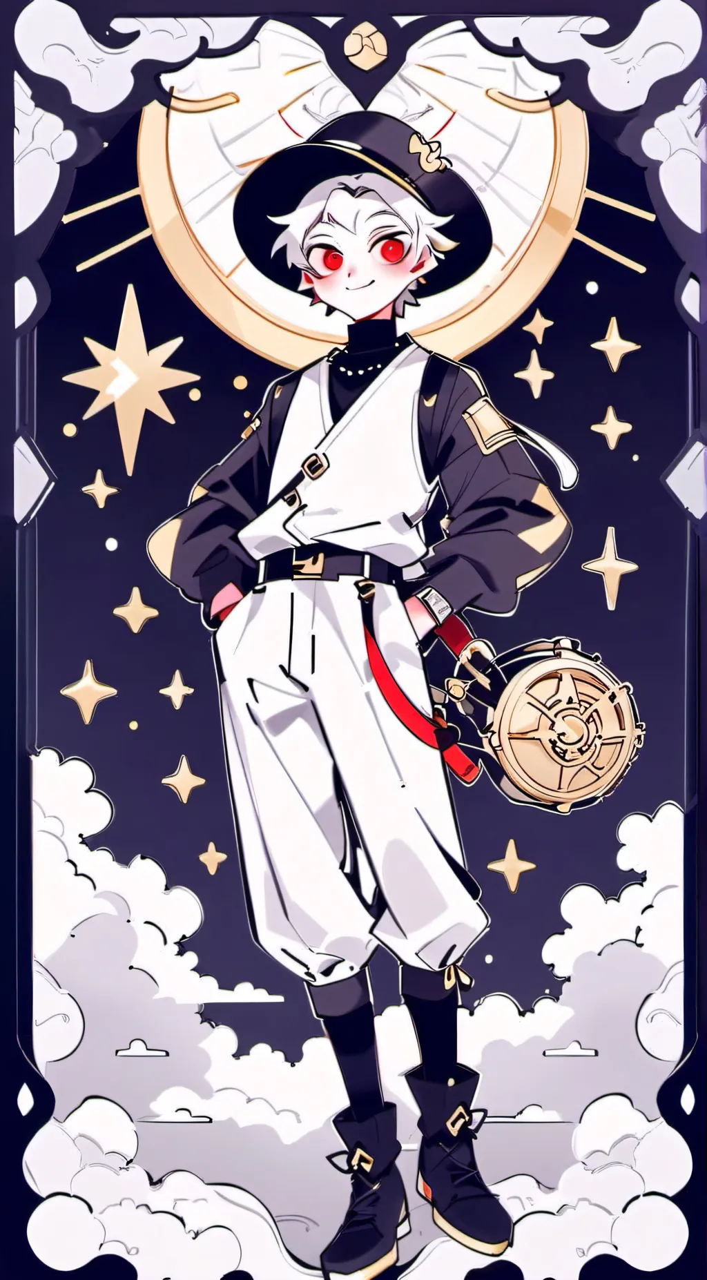 ai character: Stolas Goetia background