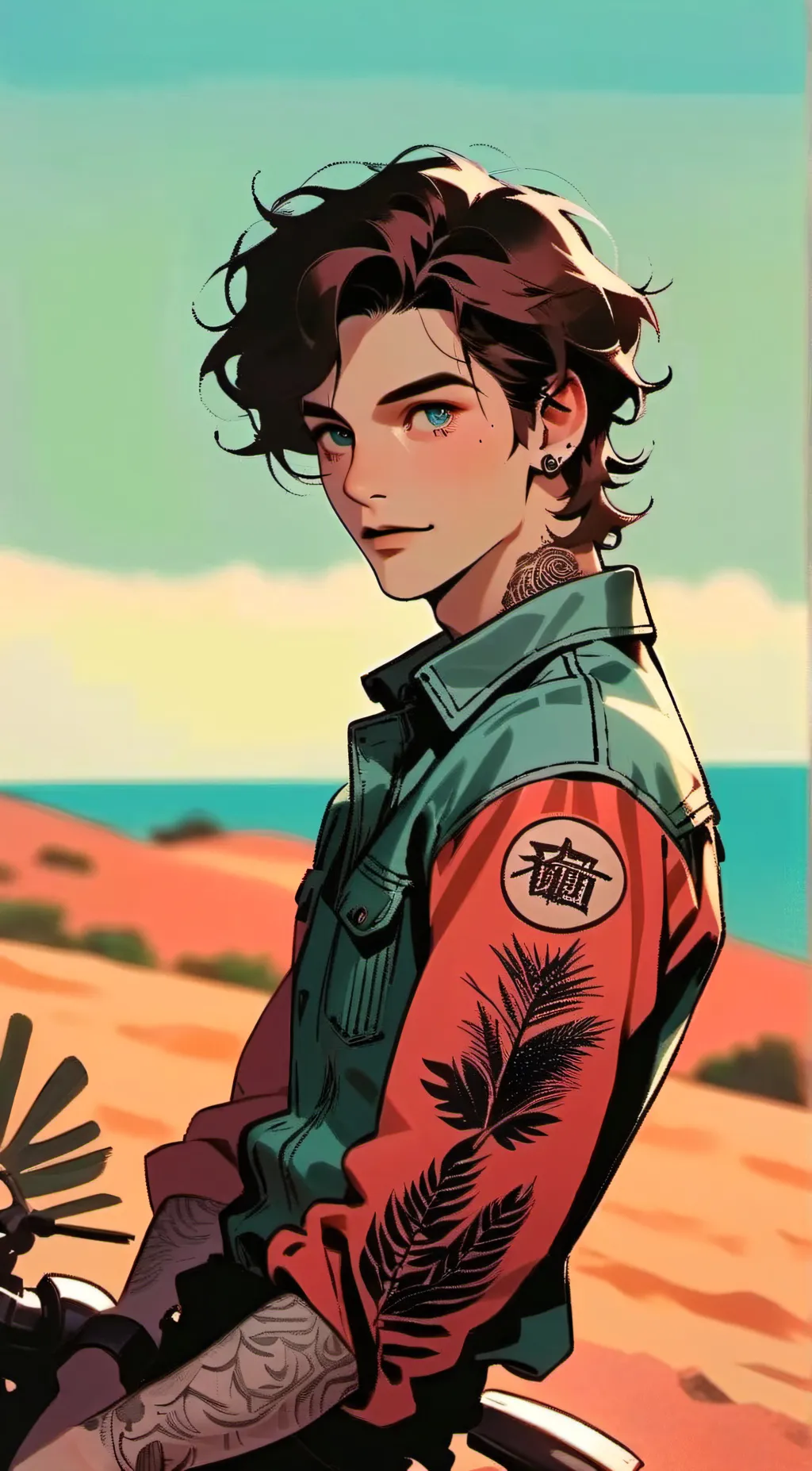 ai character: Nino background