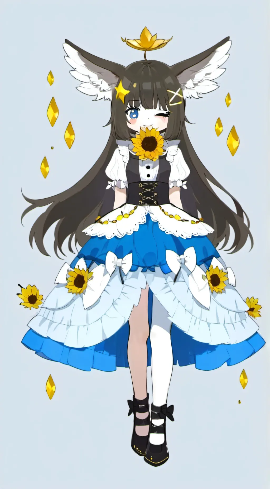 ai character: Summer background