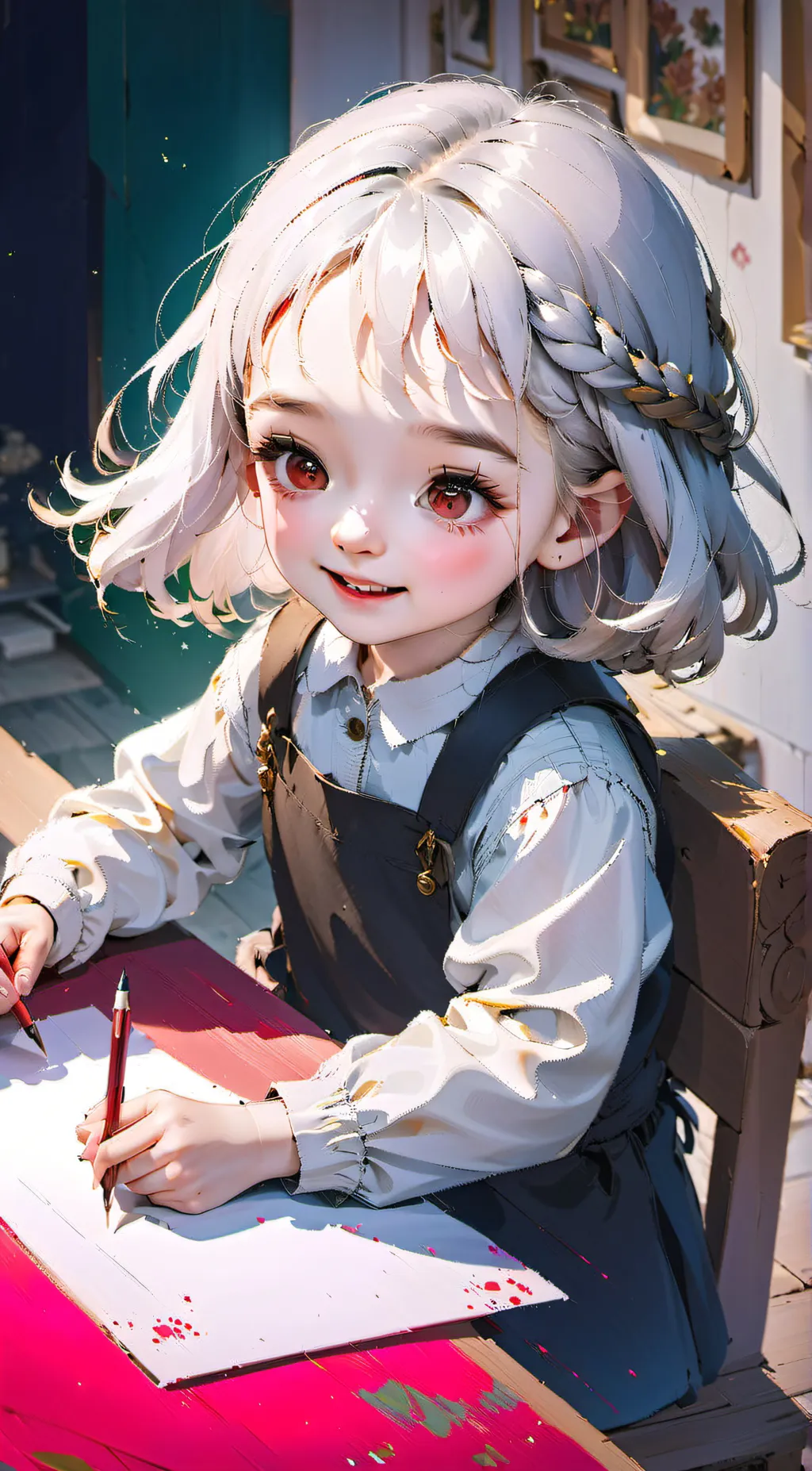 ai character: sophia background