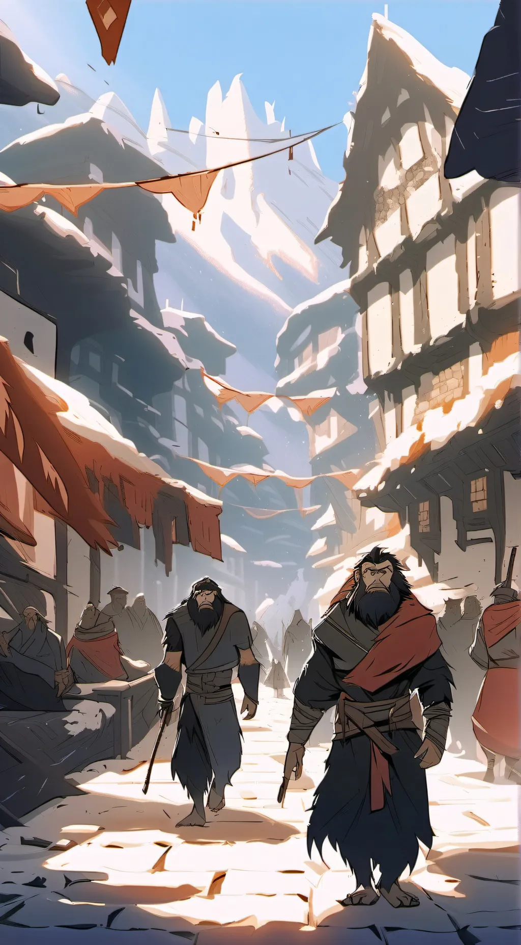 ai character: Kingdom of APES background