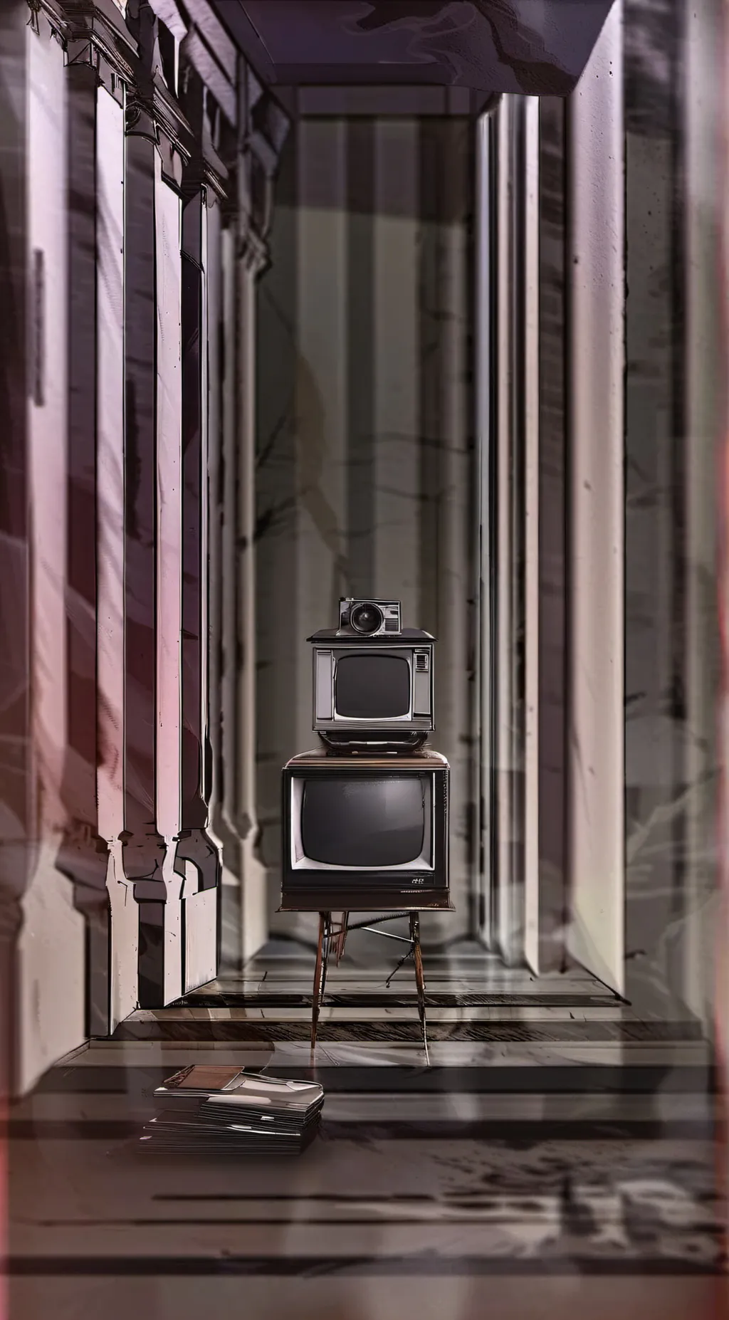 ai character: Skibidi Toilet 74 background