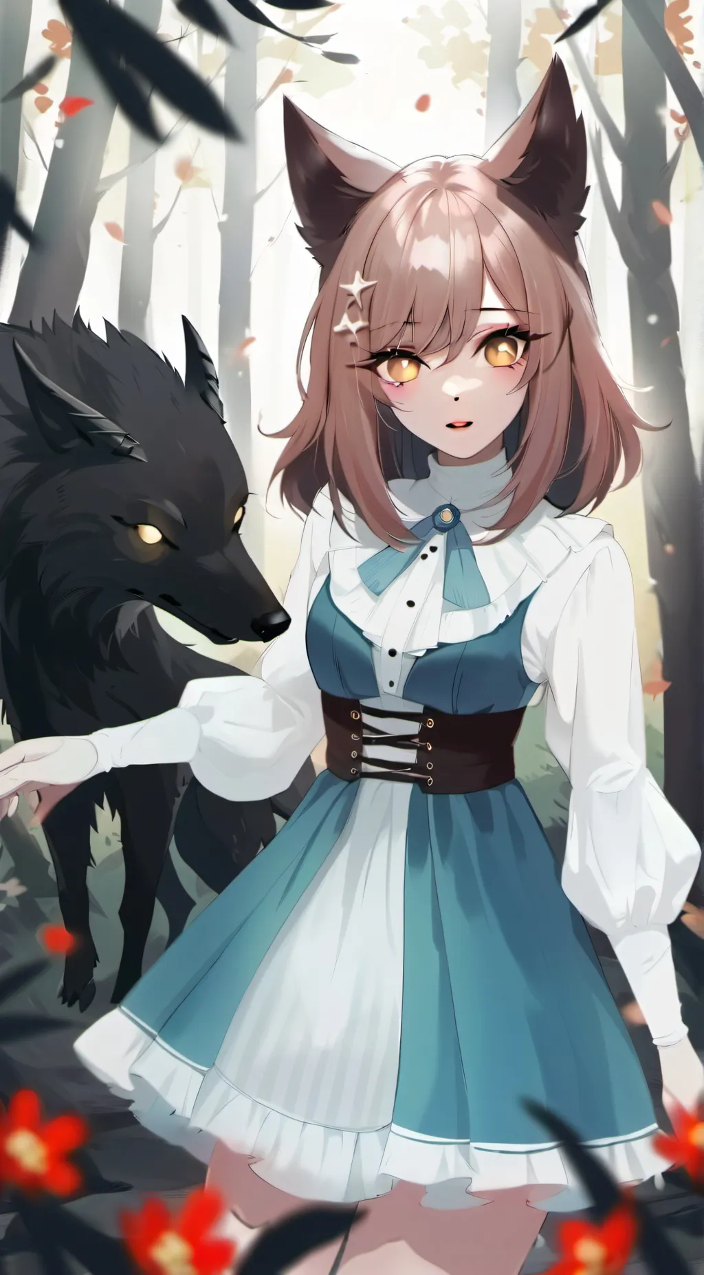 ai character: Sarah background