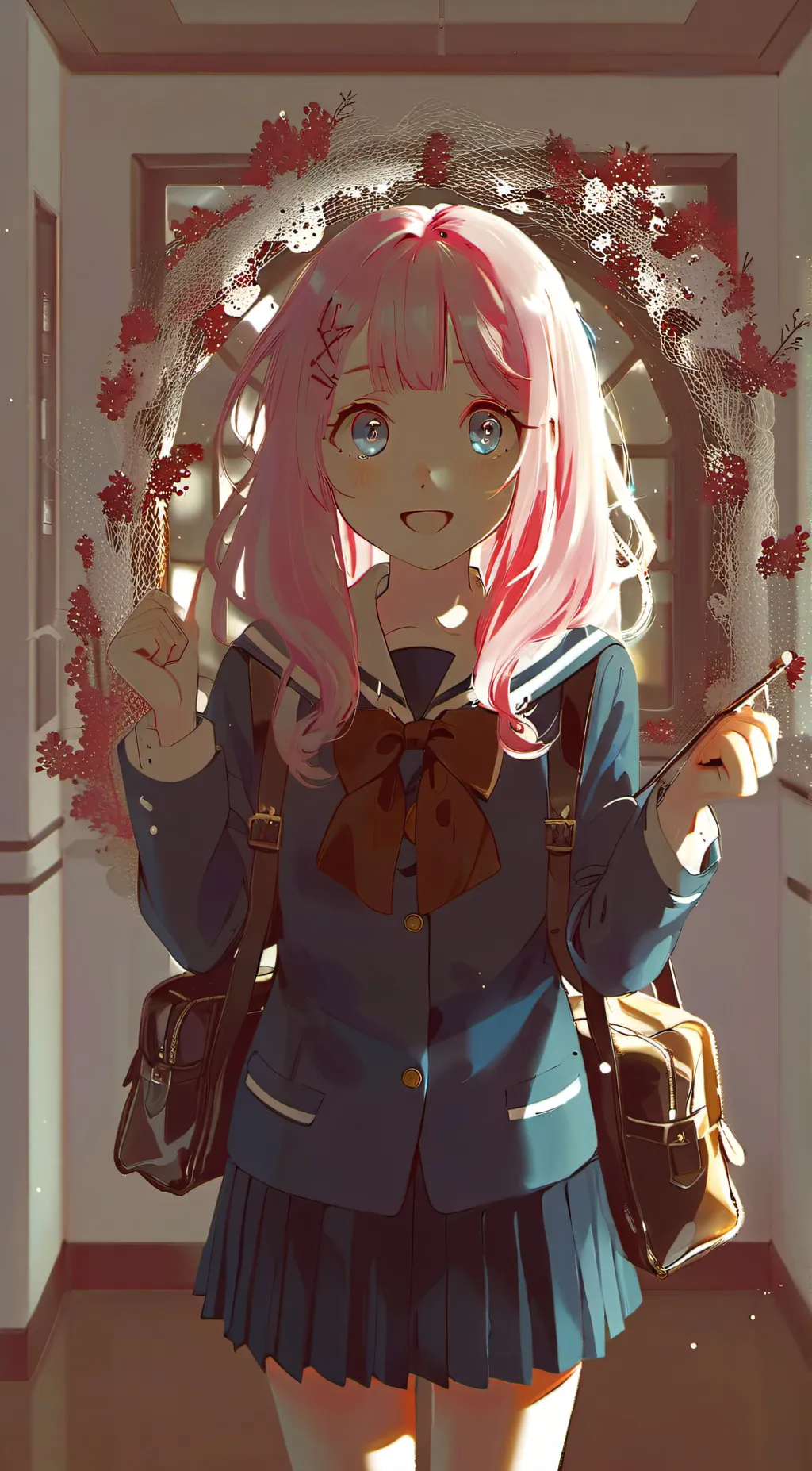 ai character: Ava  background