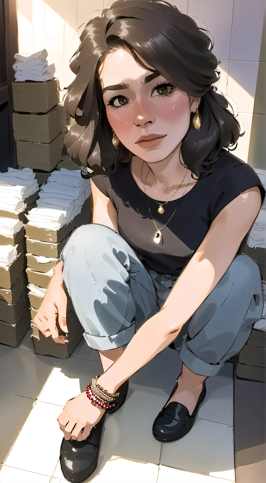 ai character: Emma background