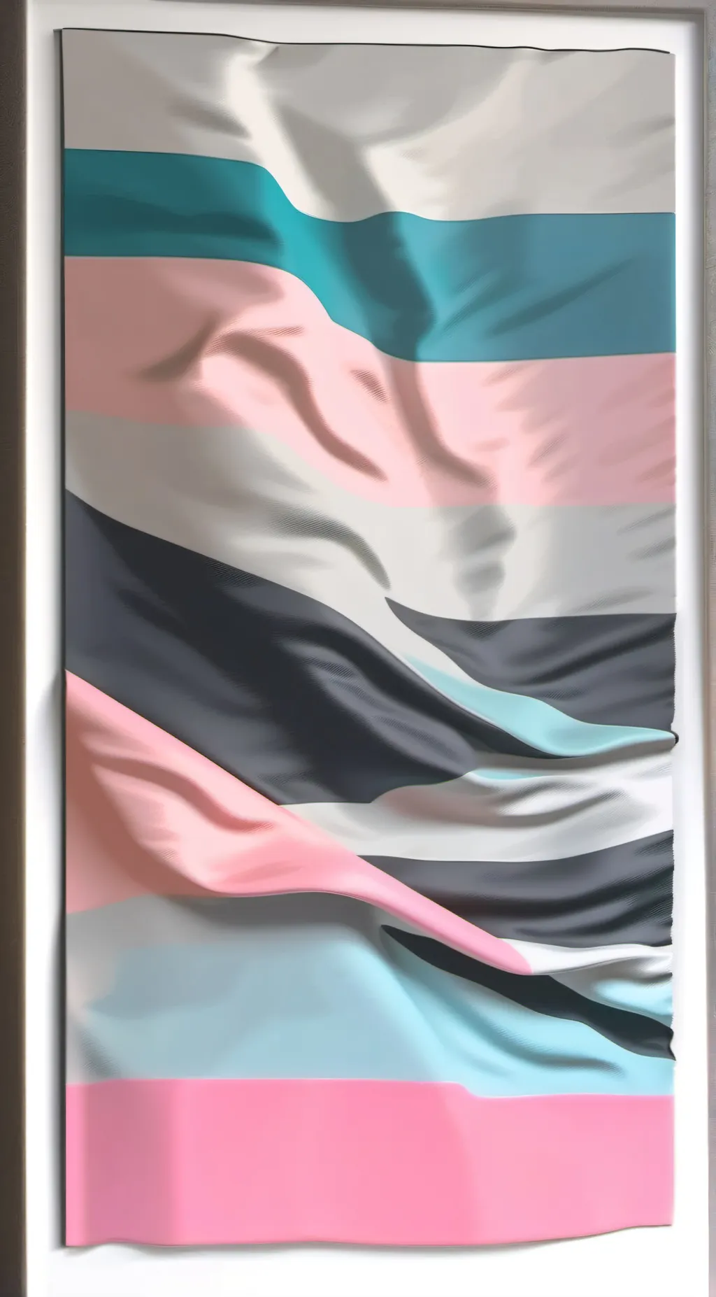 ai character: Trans pride background