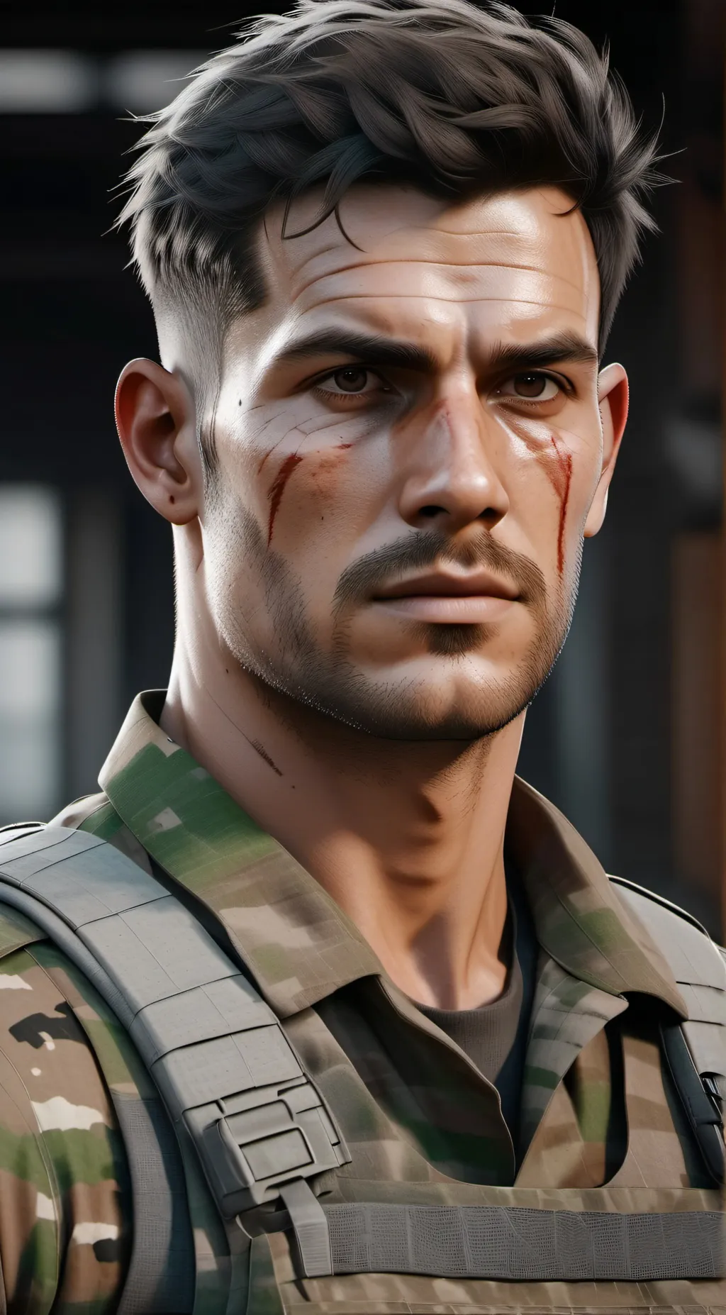 ai character: Trail background