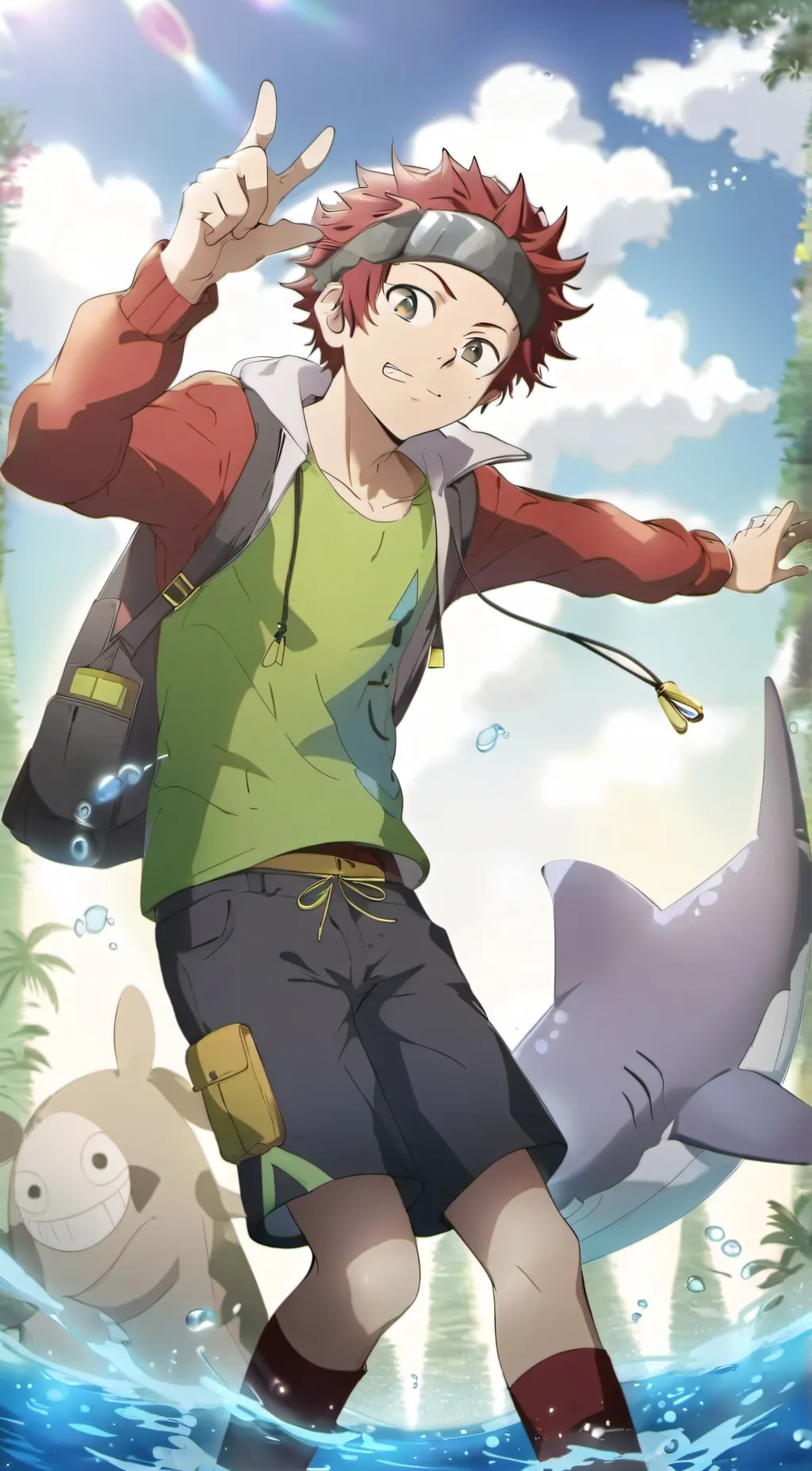 ai character: kirishma background