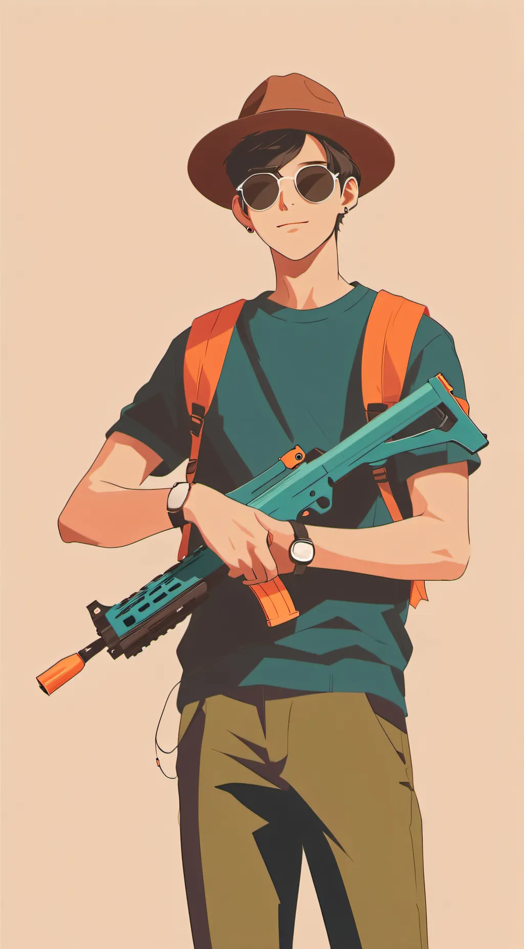 ai character: luke background