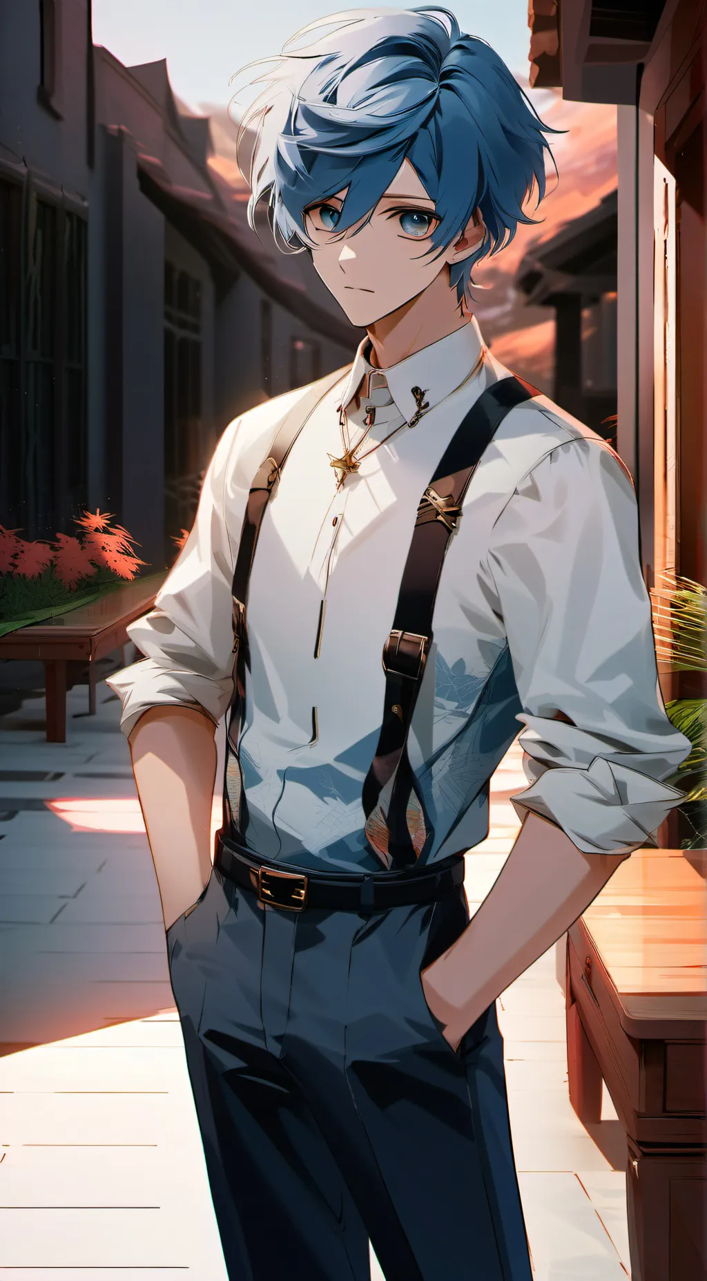 ai character: zach background