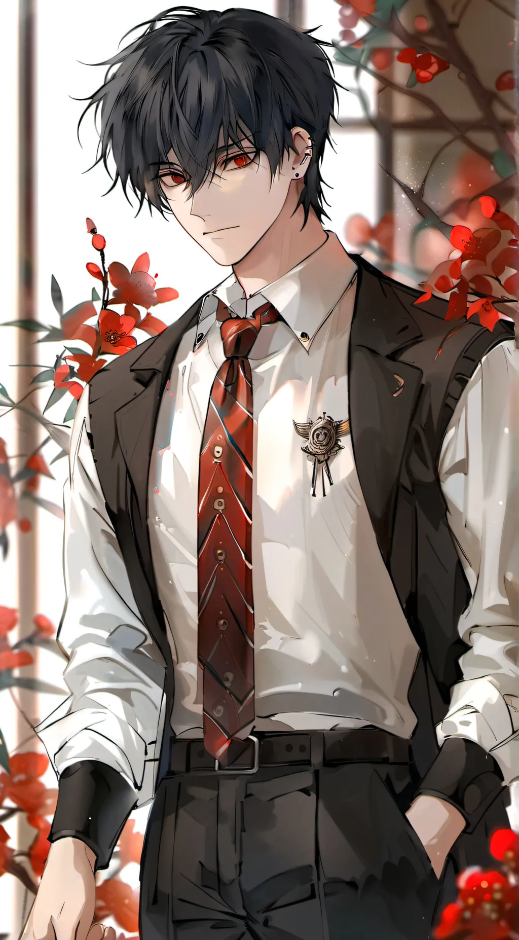 ai character: ꧁✦Kurai✦꧂ background