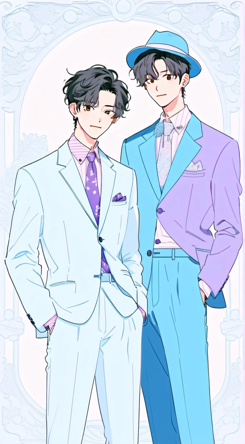 ai character: SMG4 💜WOTFI 2023💙 background