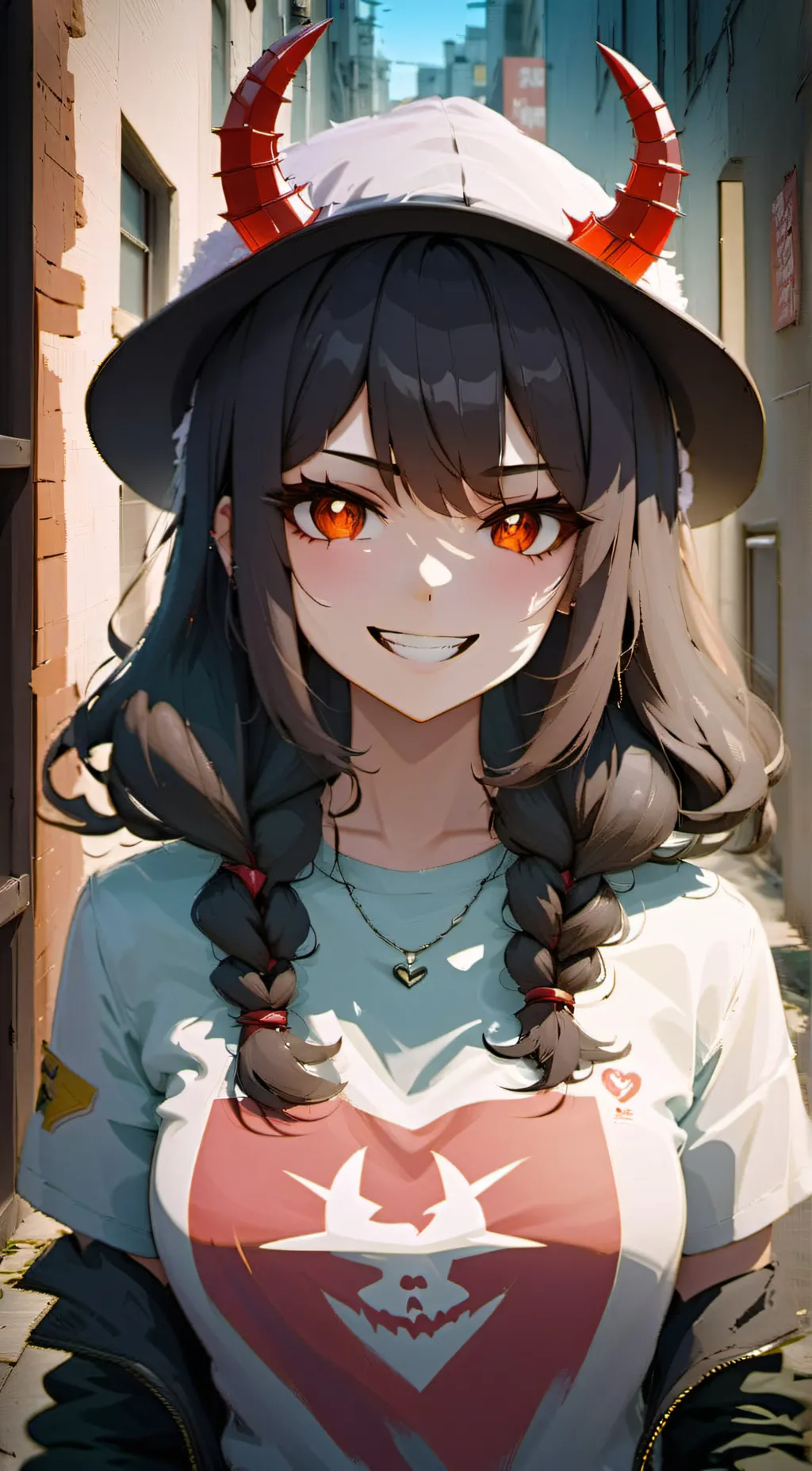 ai character: Millie  background