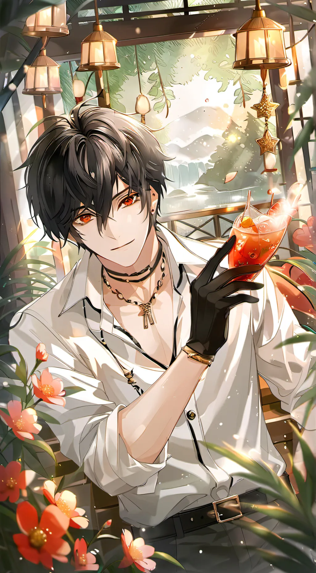 ai character: tondemo  background