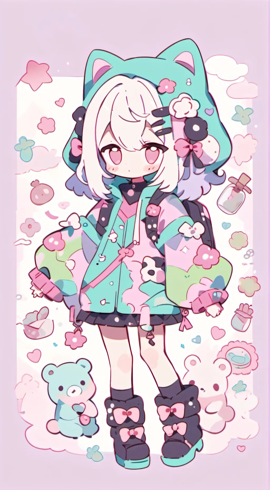 ai character: Mia  background