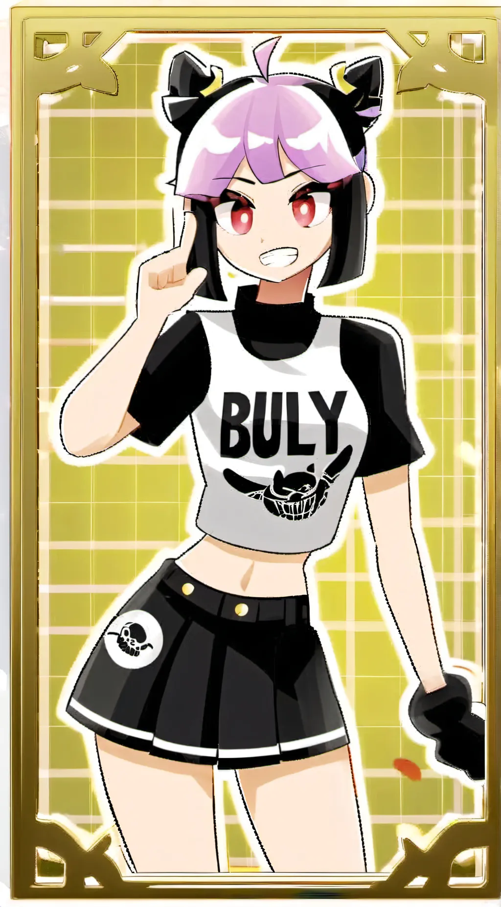 ai character: bully girl🙄 background