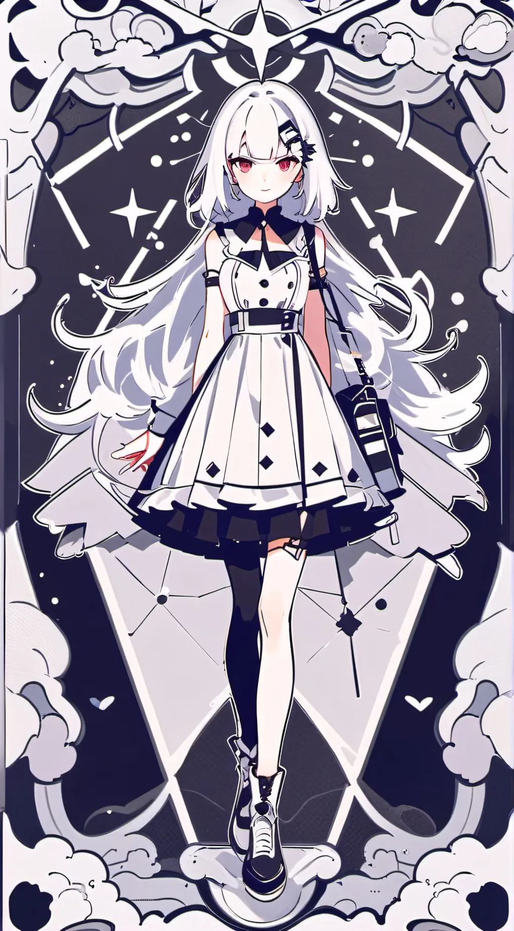 ai character: Upper moon's  background