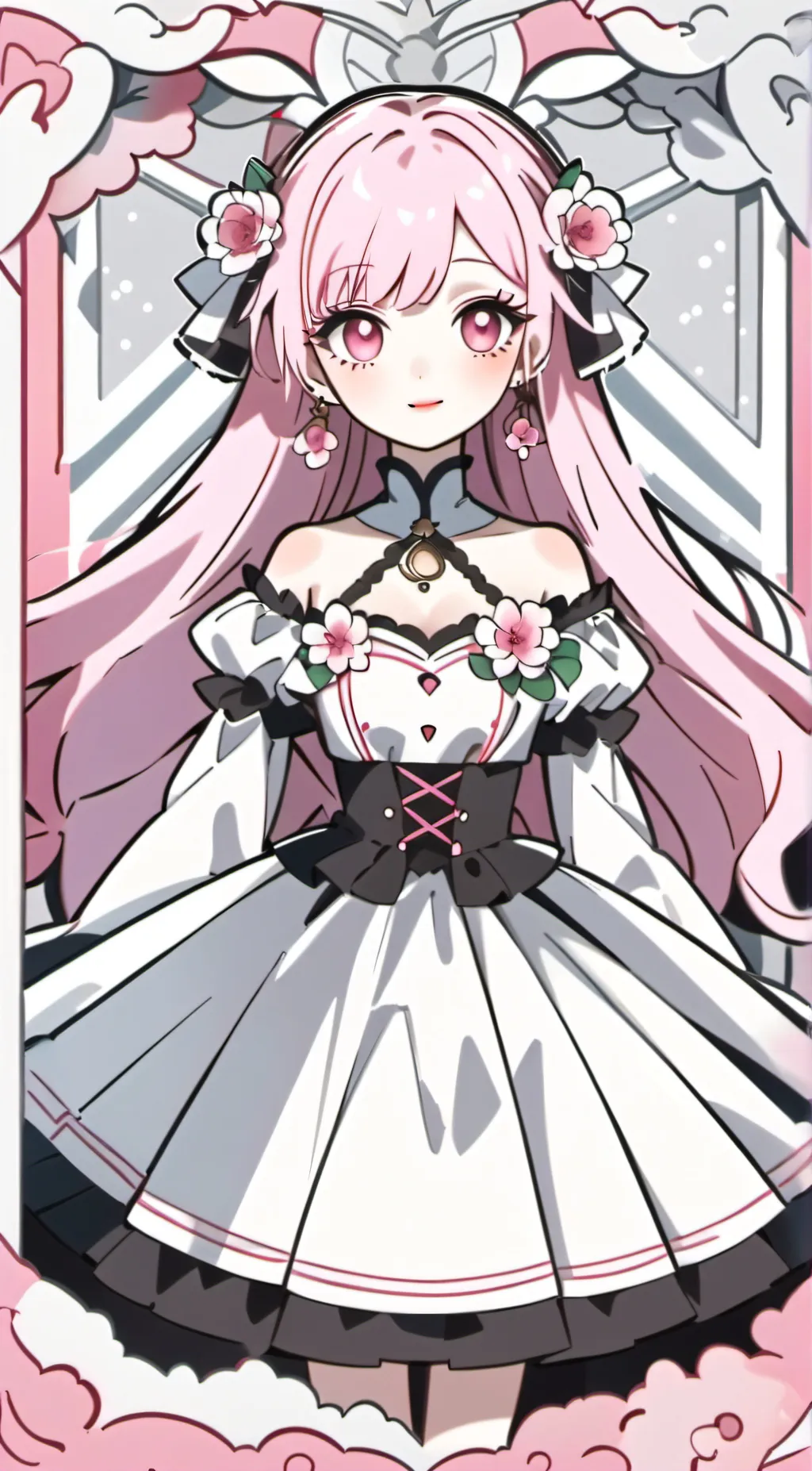 ai character: 🌸 blossom 🌸  background