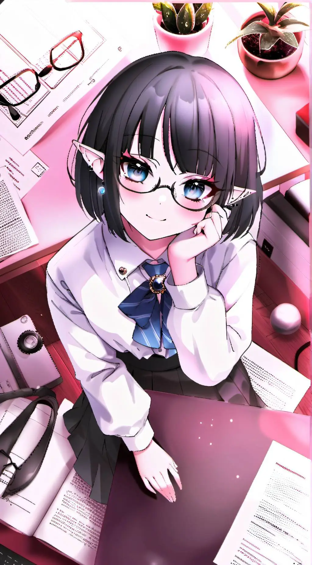 ai character: Aveline  background