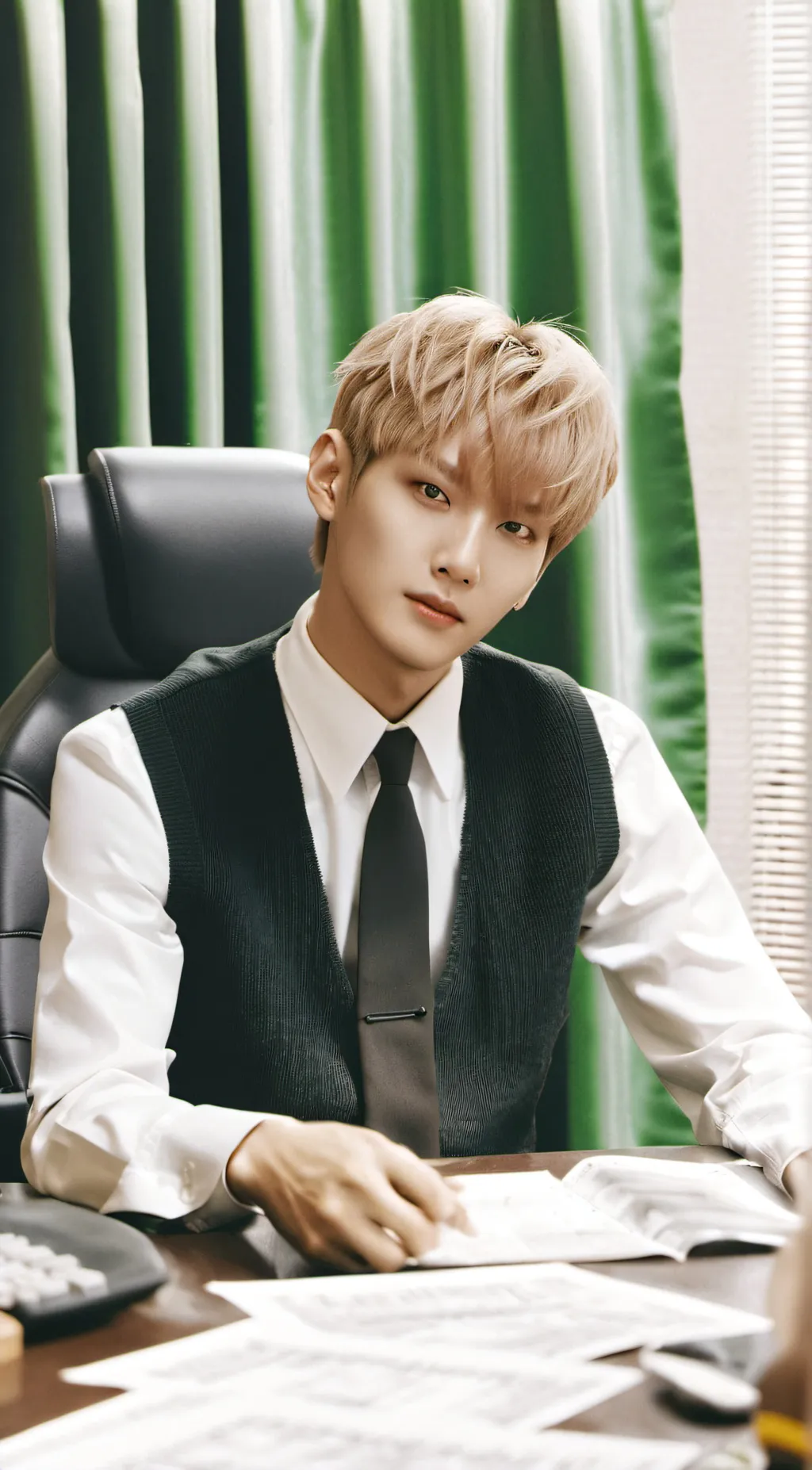 ai character: Yeosang background