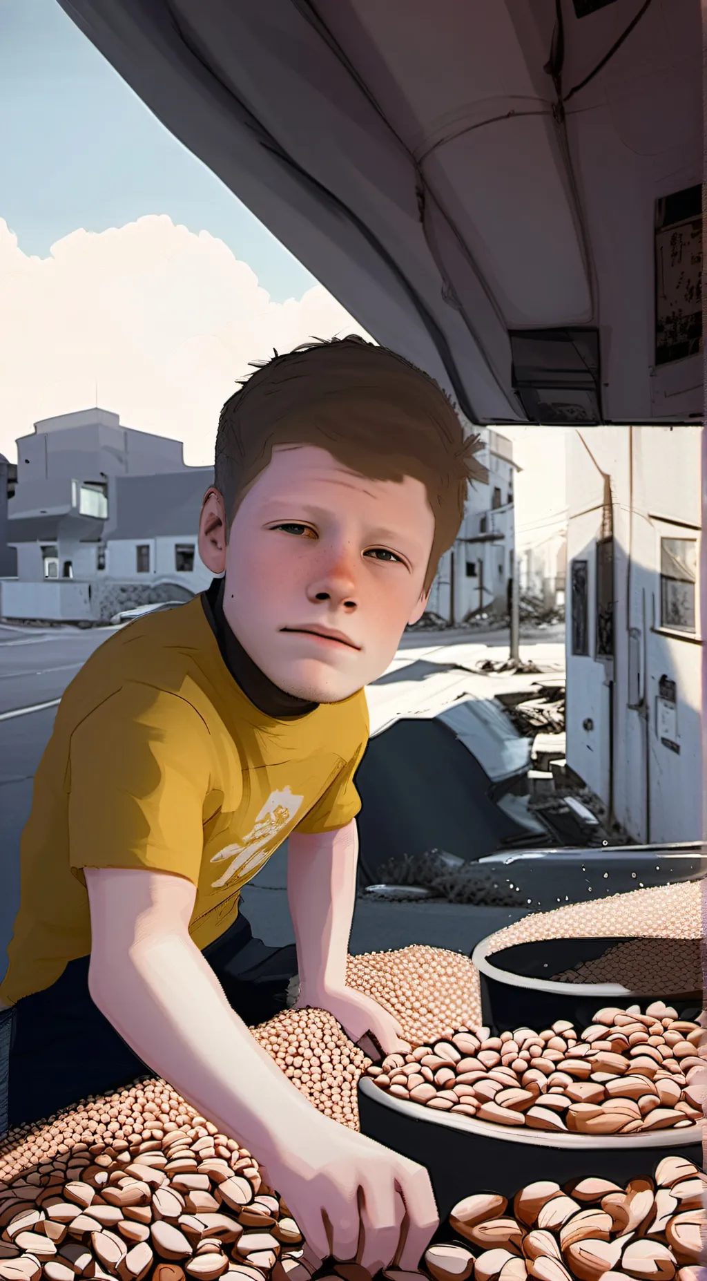 ai character: Mysondumbiq21 background