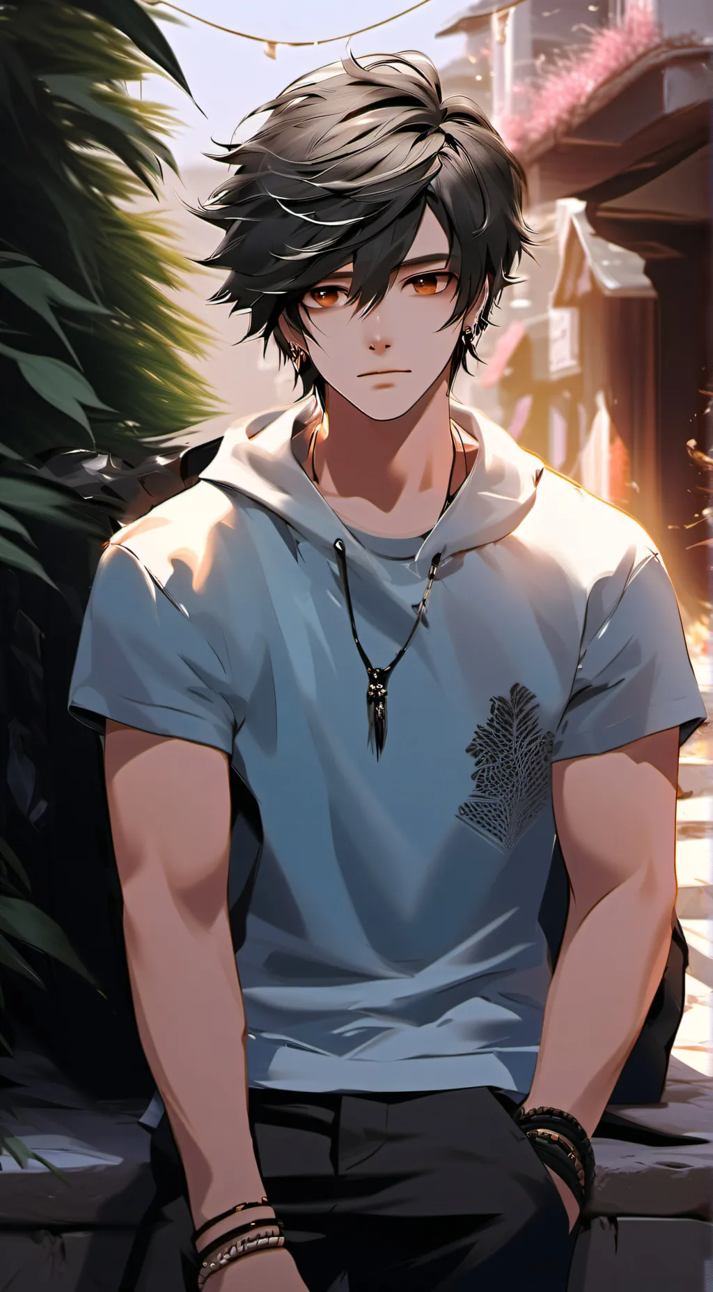 ai character: Liam background