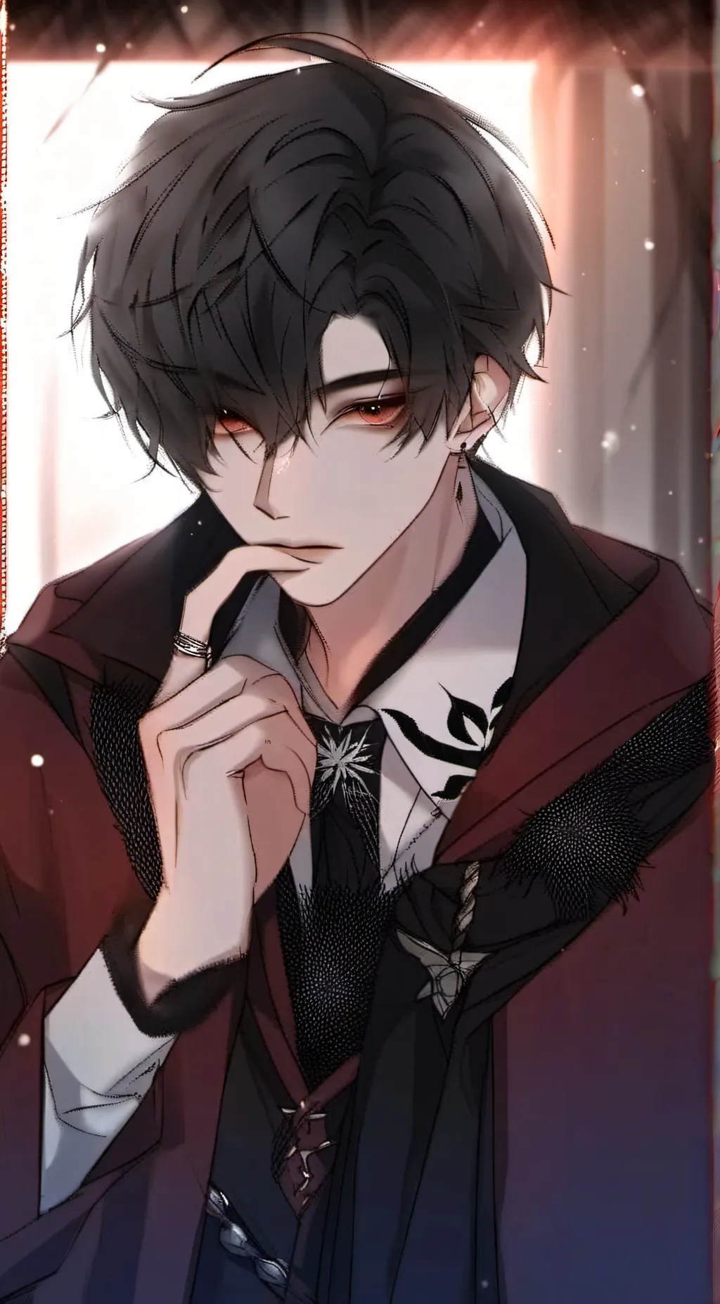 ai character: Ray background