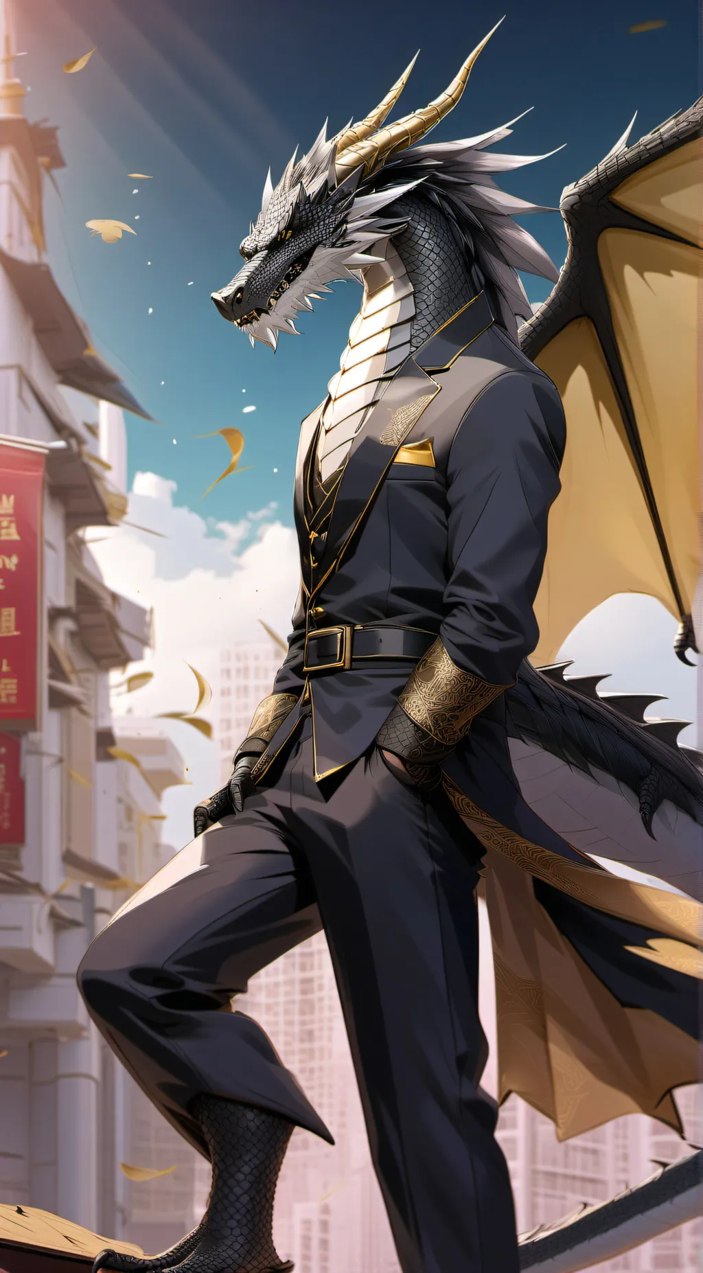 ai character: Draco background