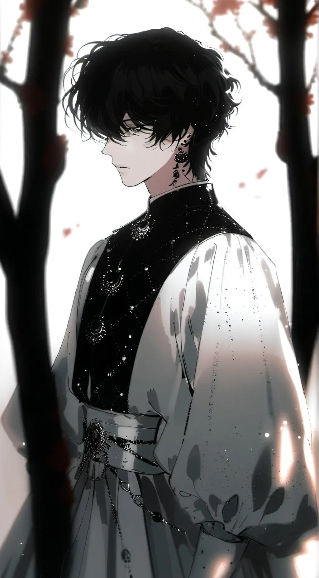 ai character: August  background