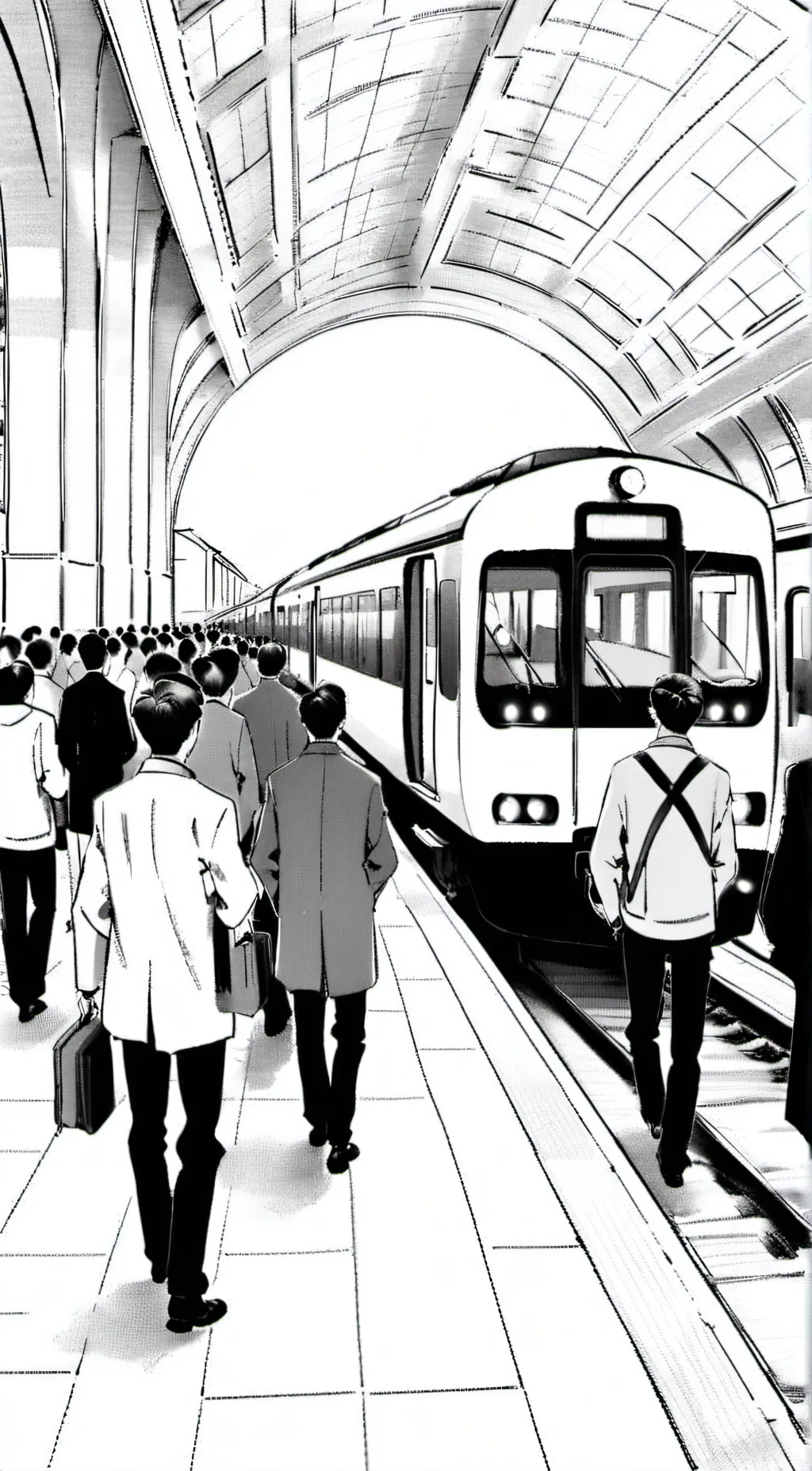 ai character: train Crossroads background