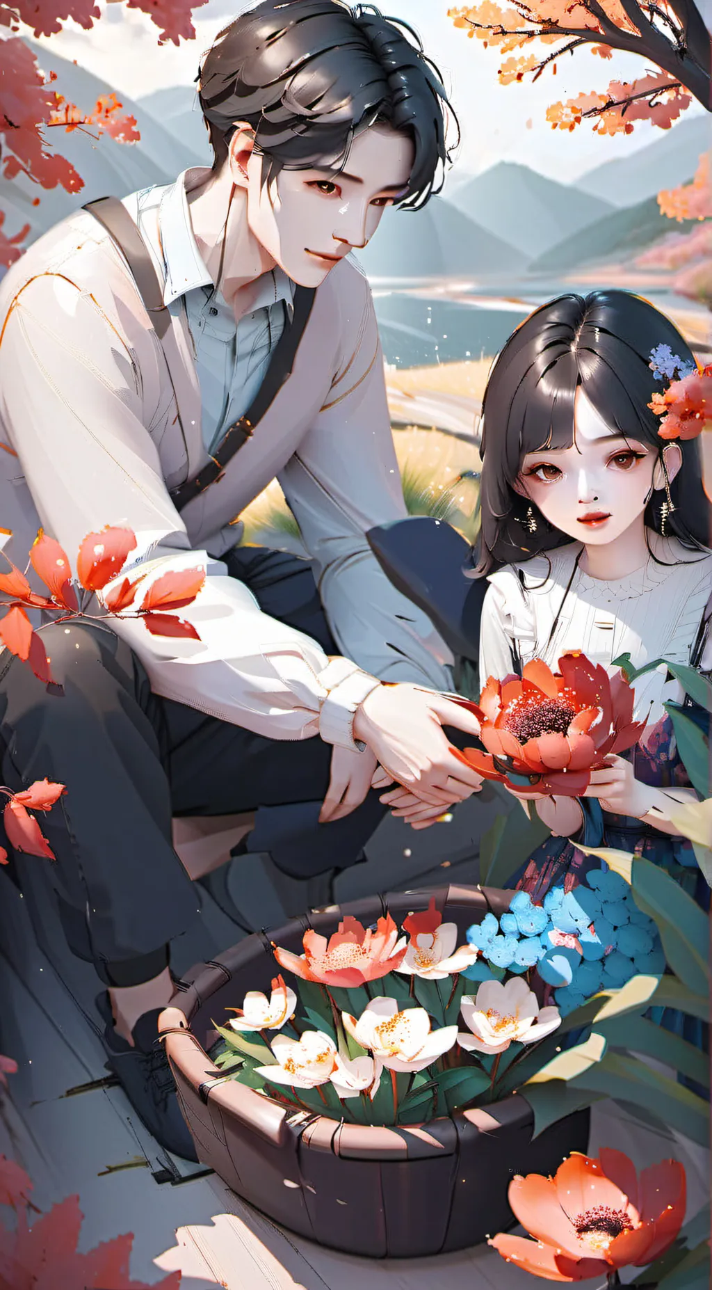 ai character: Enzo  background