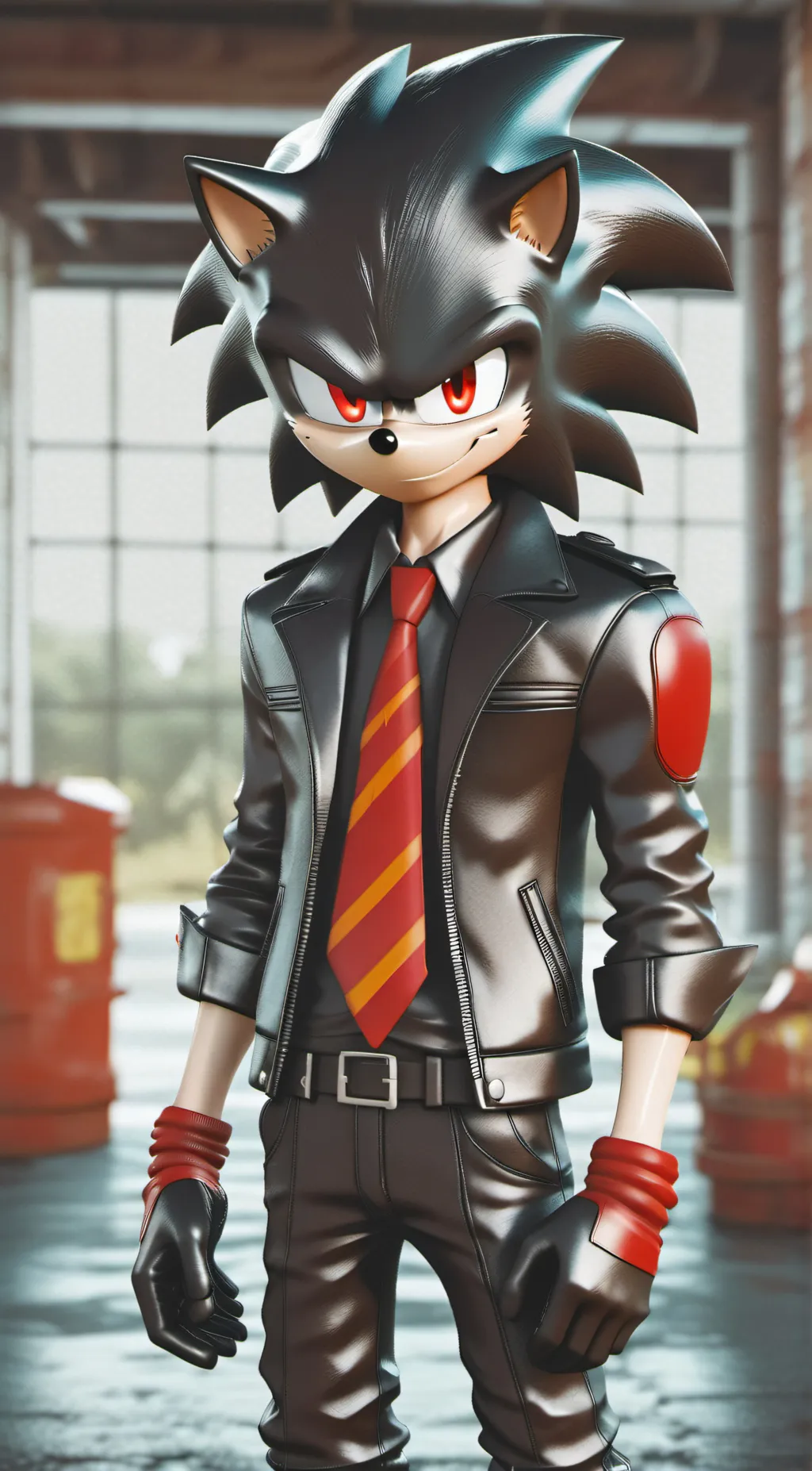 ai character: Shadow background