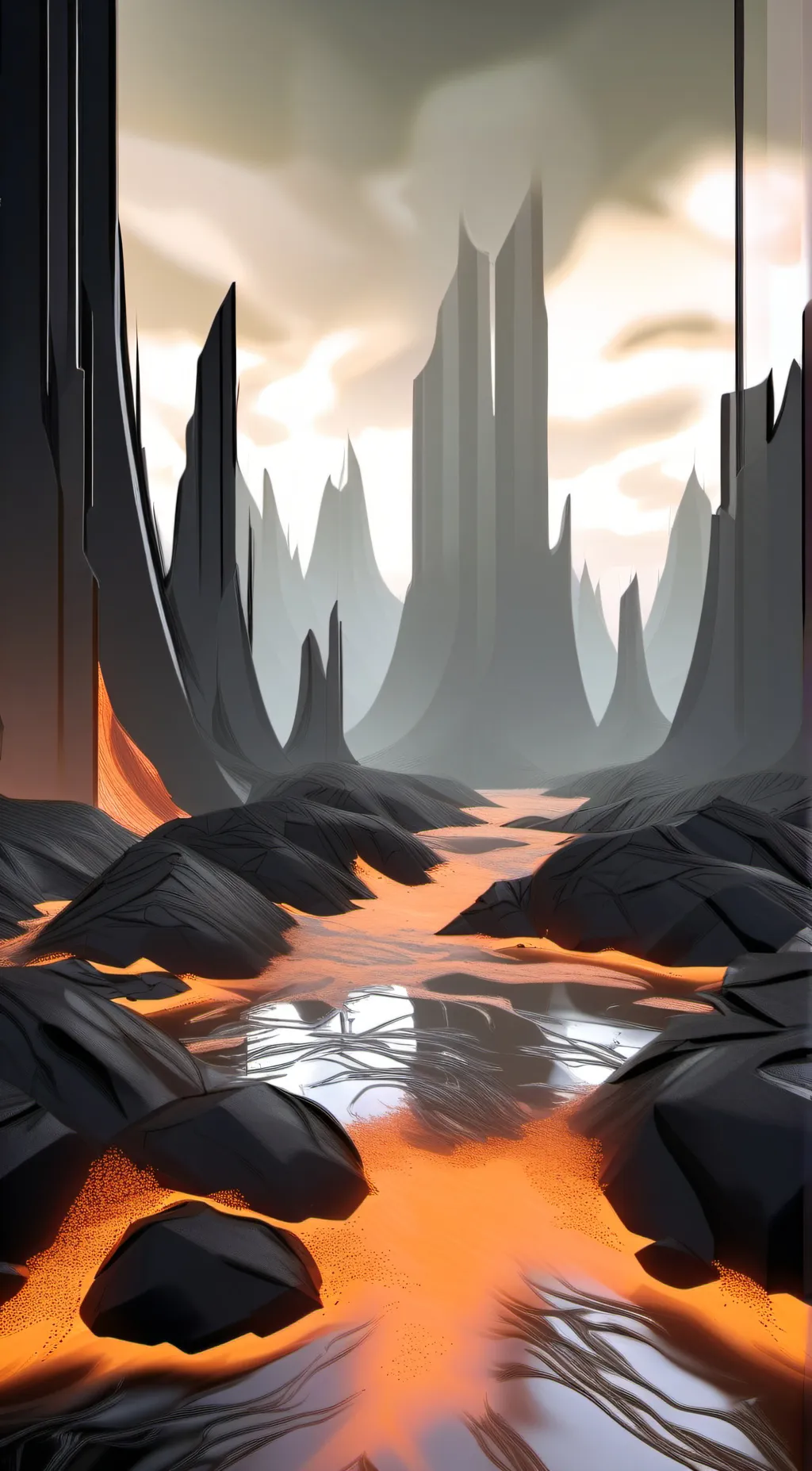 ai character: Welcome to hell background