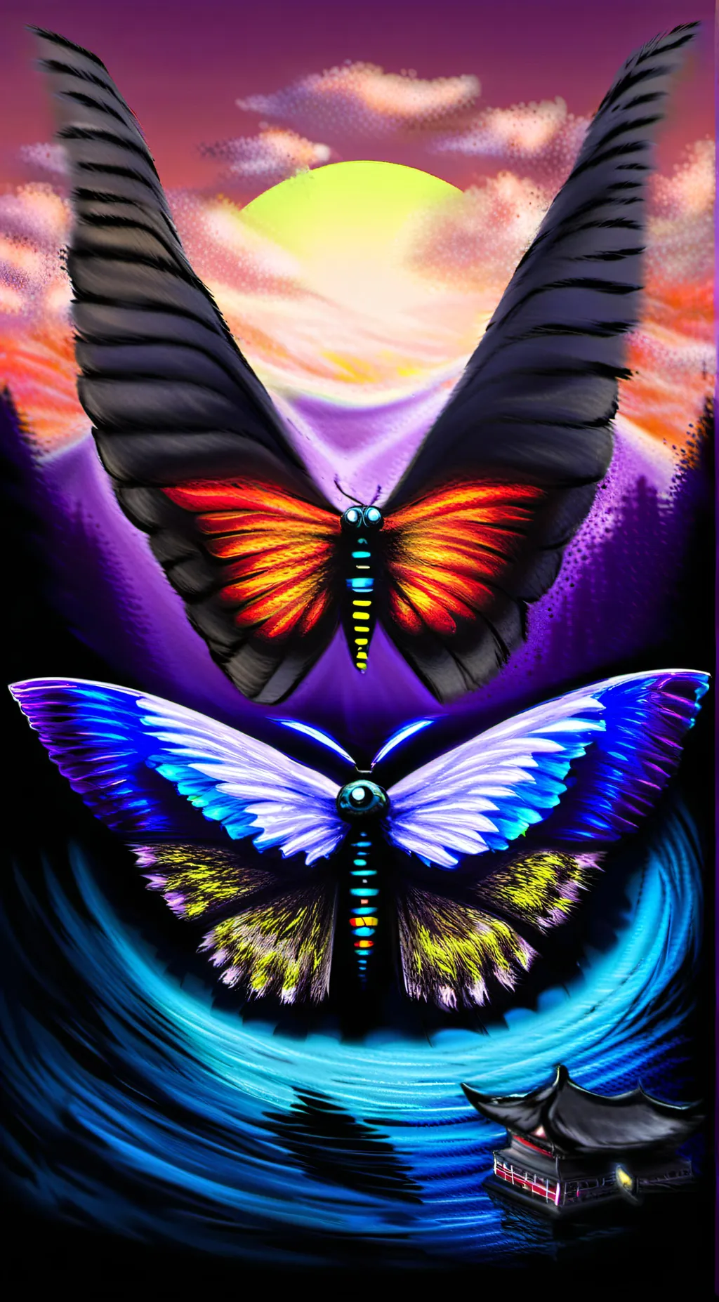 ai character: Mothra background