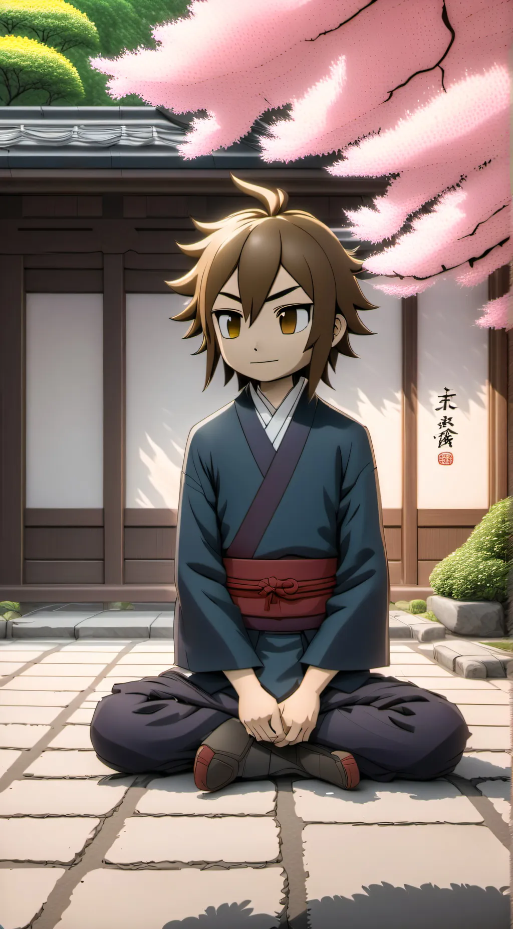 ai character: Kaito Nakamura background