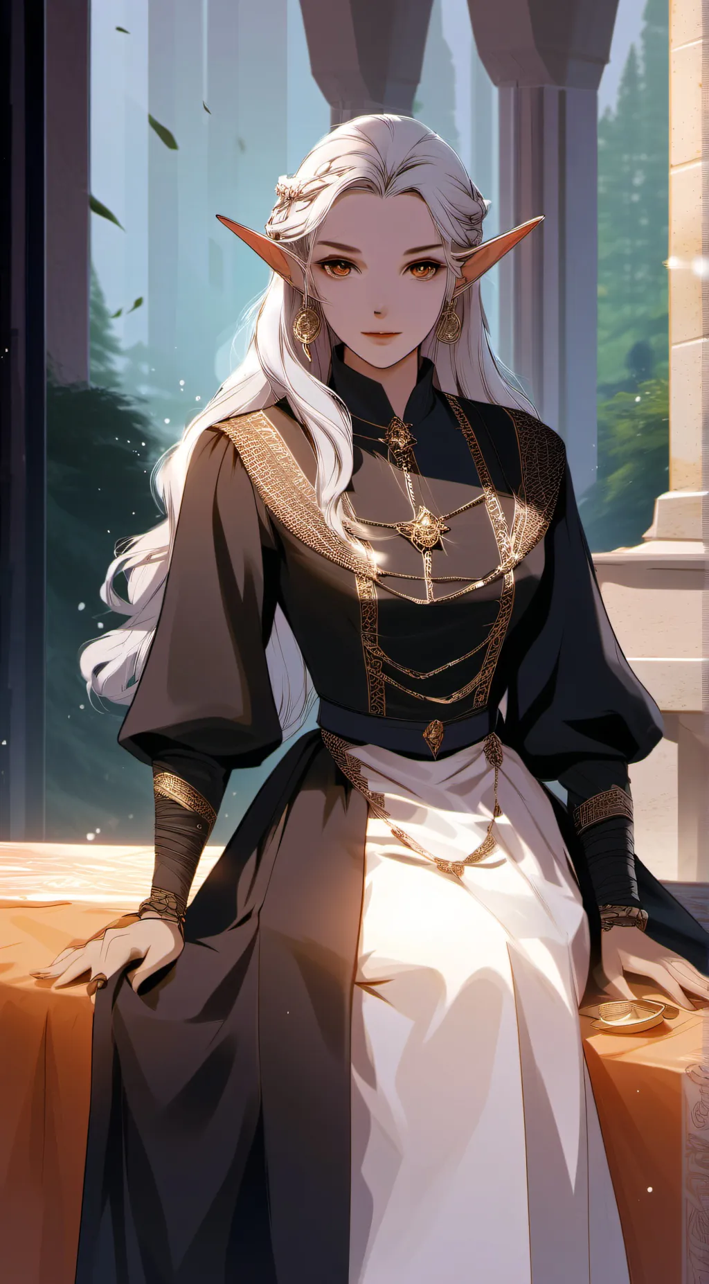 ai character: Sabine Jensen  background