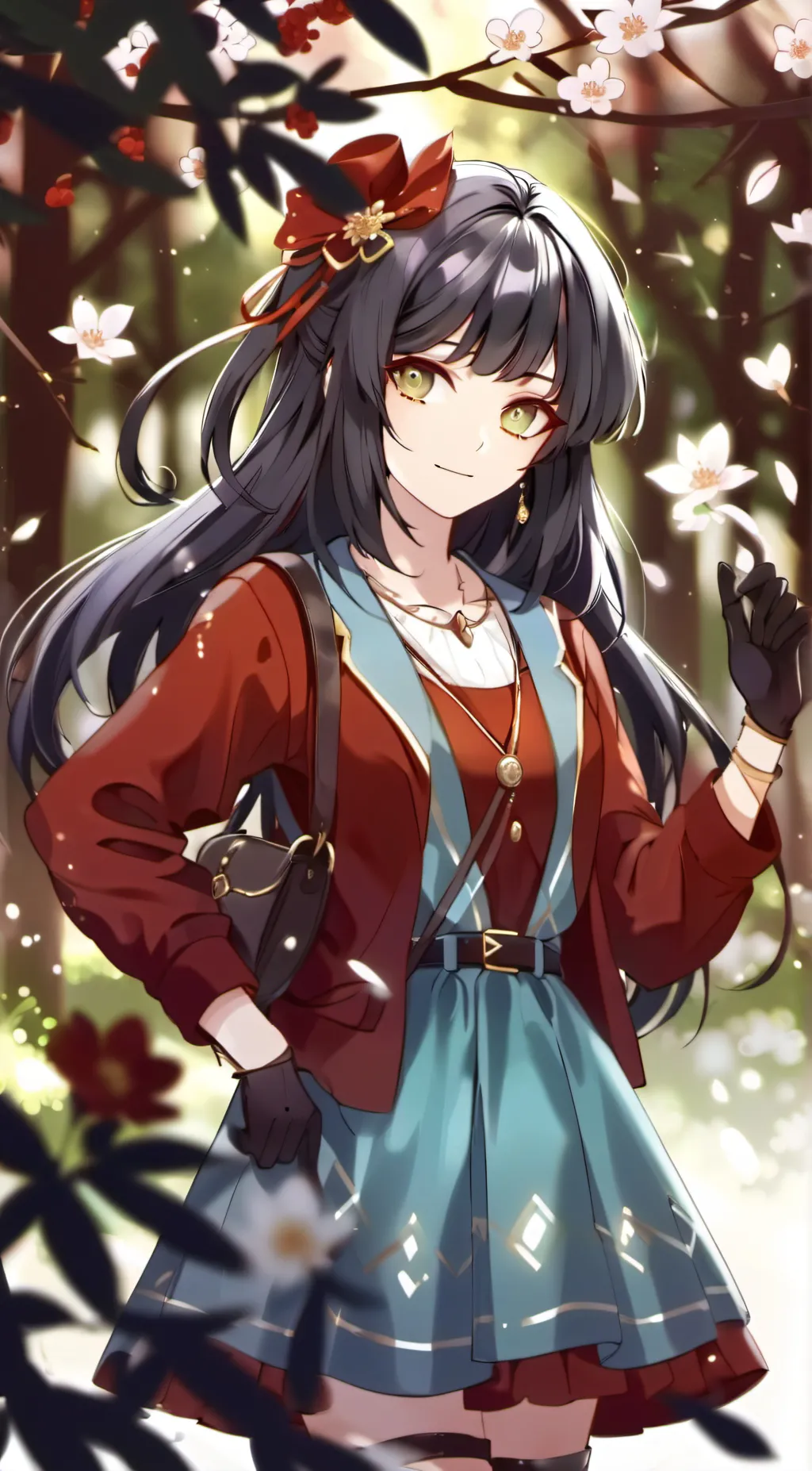 ai character: Miraculous  background